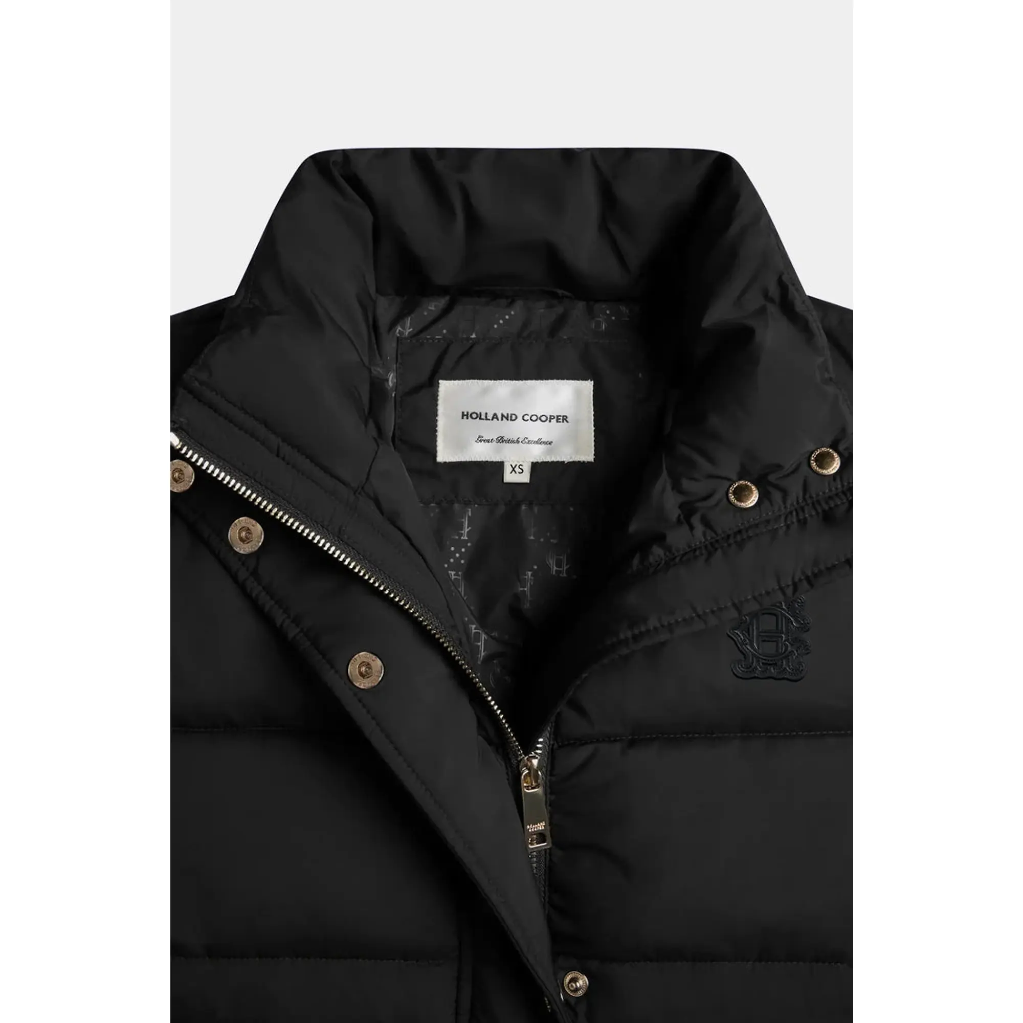 Product image 9 of 11 of Holland Cooper Women's Milton Longline Coat - Black