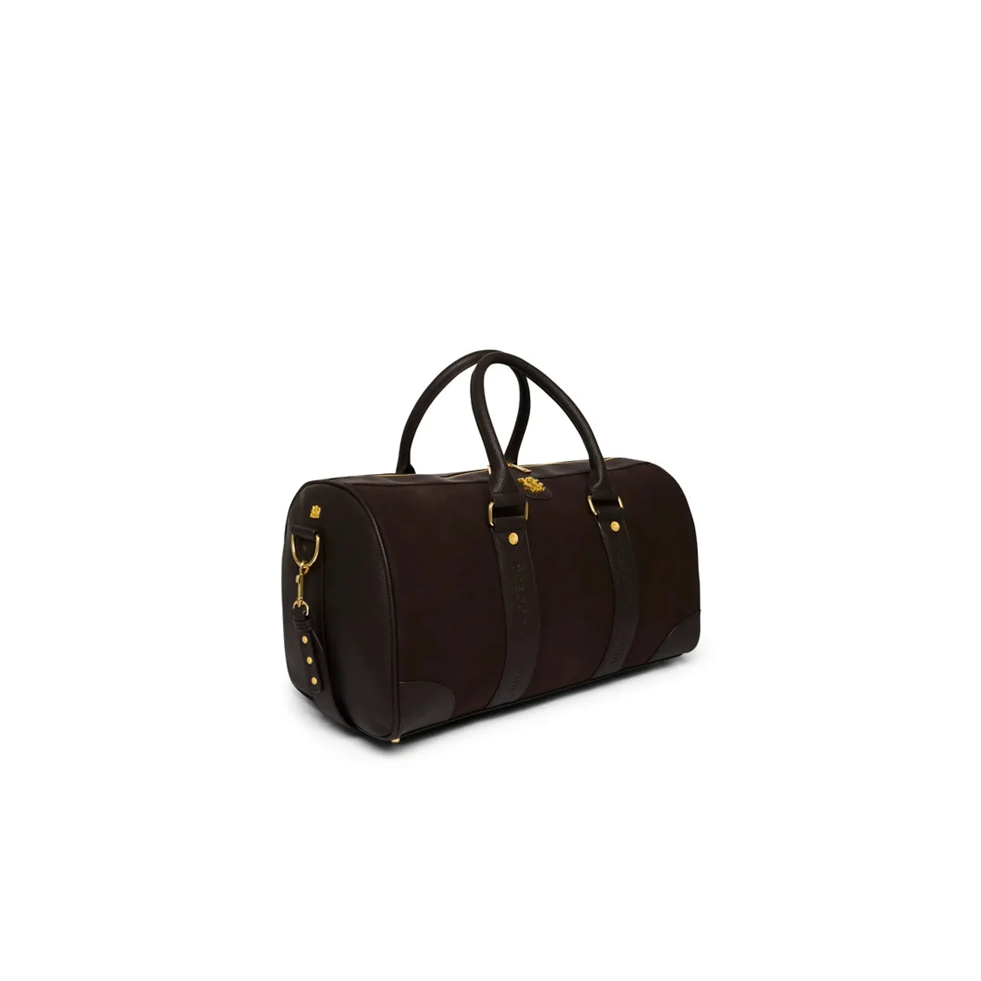 Product image 7 of 9 of Holland Cooper Women's Regency Holdall - Dark Chocolate Suede