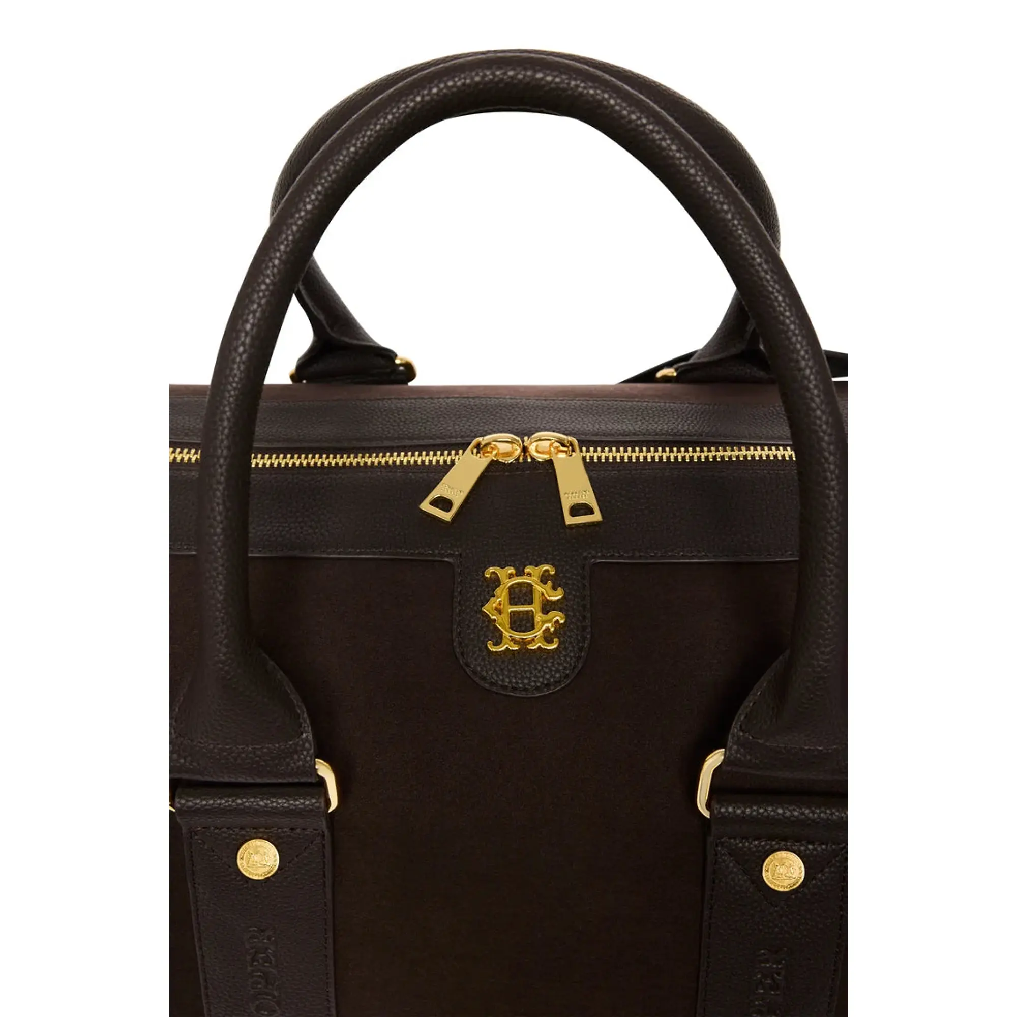 Product image 9 of 9 of Holland Cooper Women's Regency Holdall - Dark Chocolate Suede