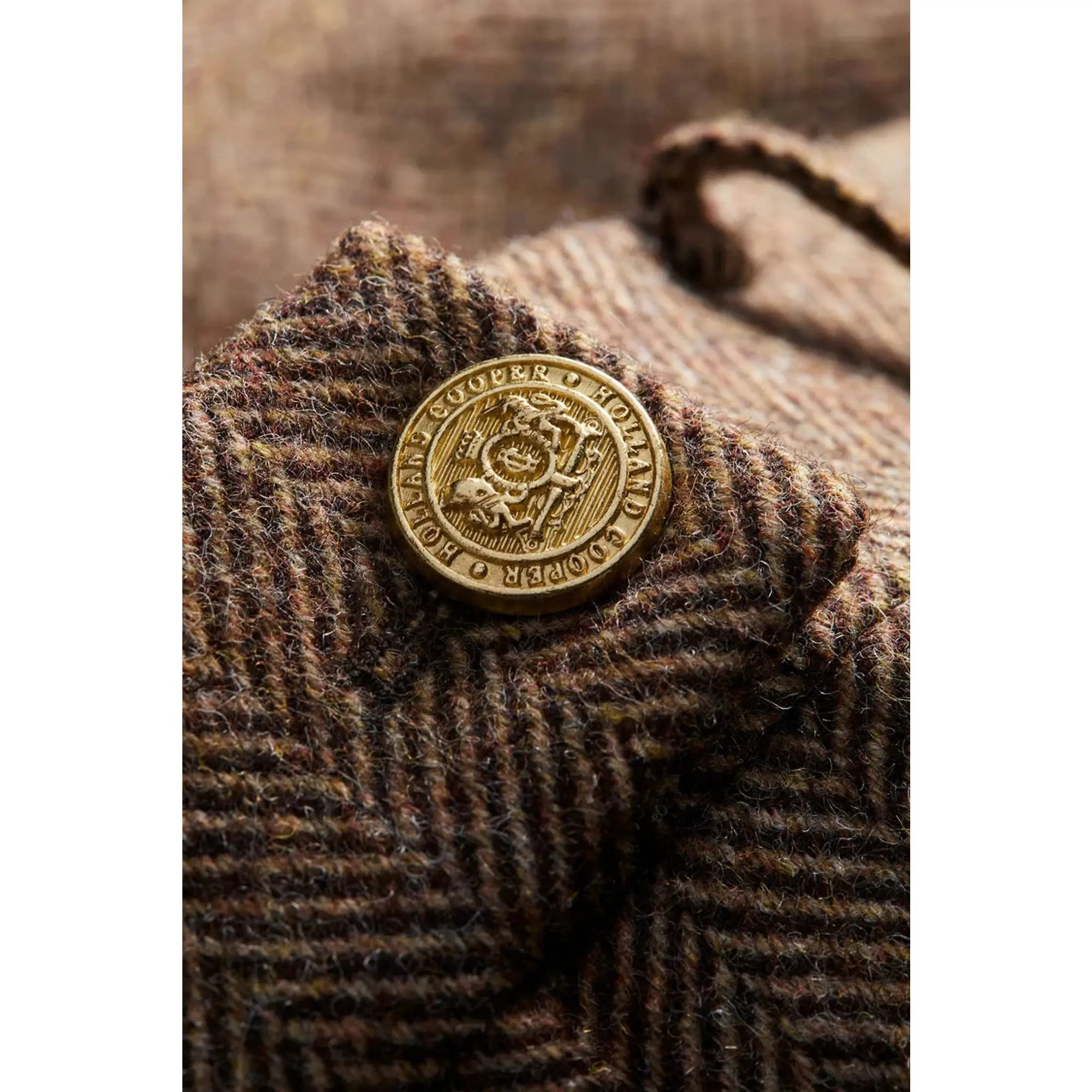Product image 7 of 8 of Holland Cooper Women's Regency Skirt - Large Scale Brown Herringbone