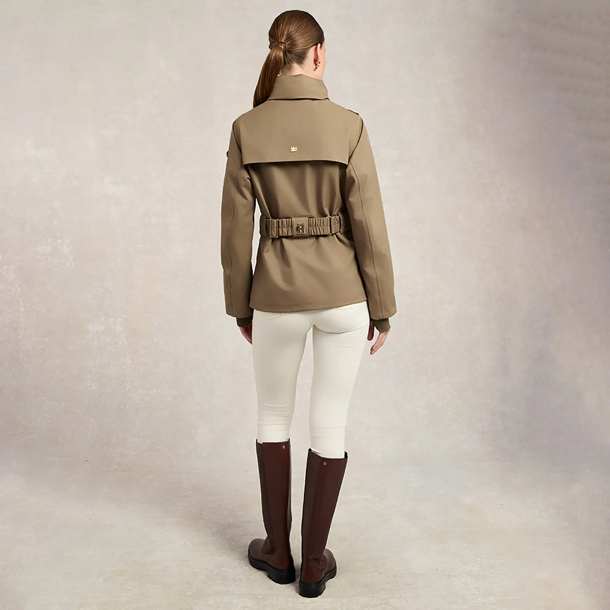 Product image 7 of 13 of Holland Cooper Women's Rosedale Waterproof Jacket - Mink