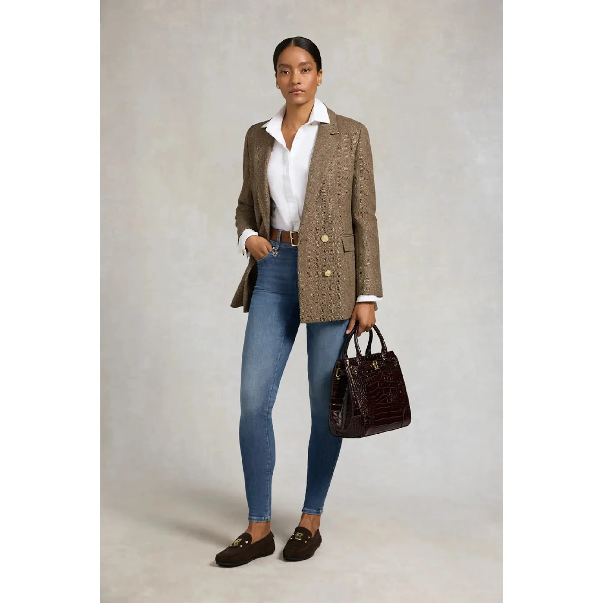 Product image 3 of 6 of Holland Cooper Women's The Driving Loafer - Chocolate