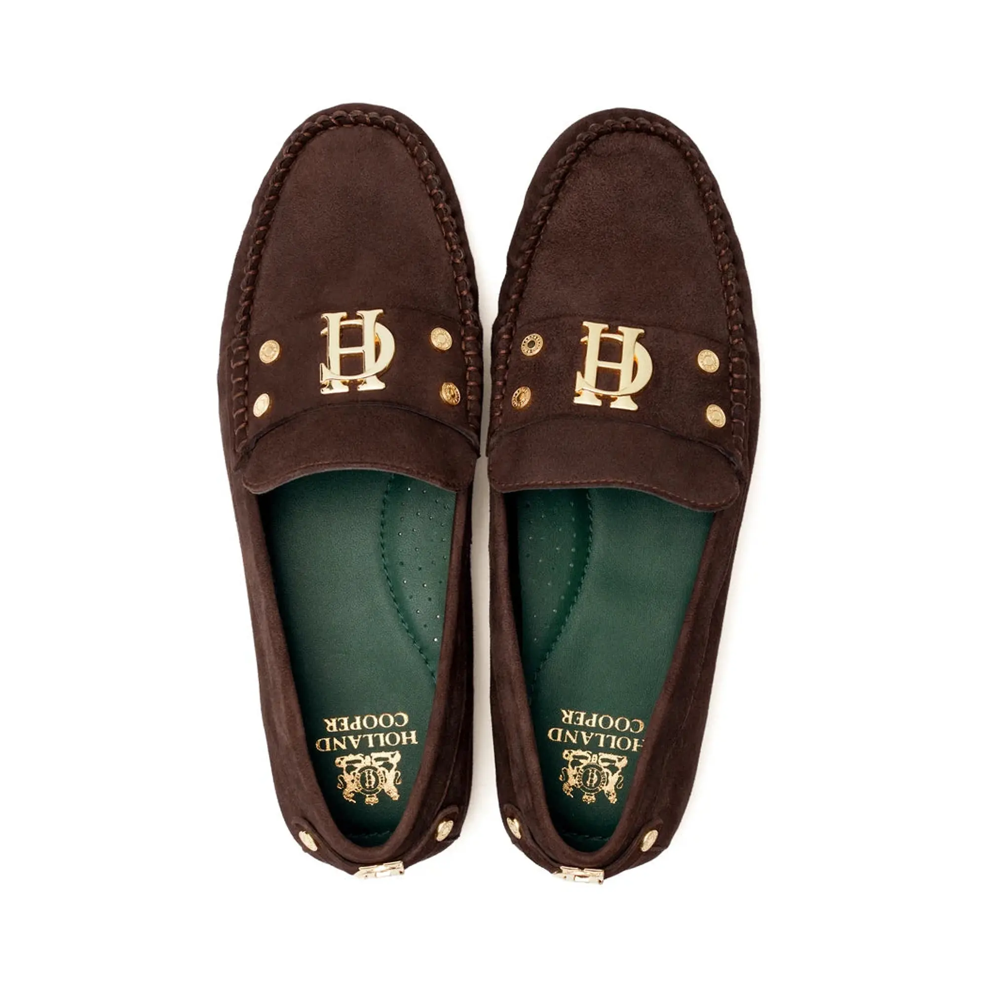 Product image 6 of 6 of Holland Cooper Women's The Driving Loafer - Chocolate