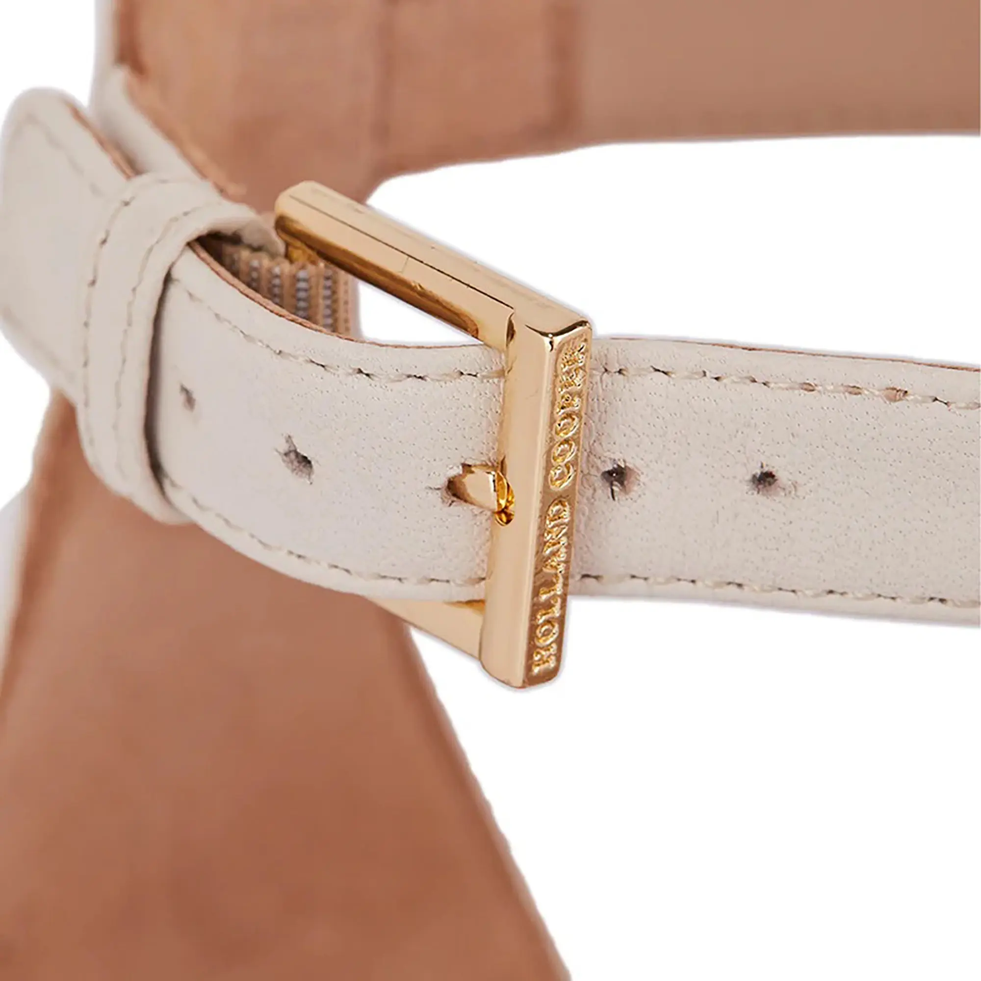 Product image 6 of 8 of Holland Cooper Women's St Lucia Espadrille Wedge Sandals - Cream Leather