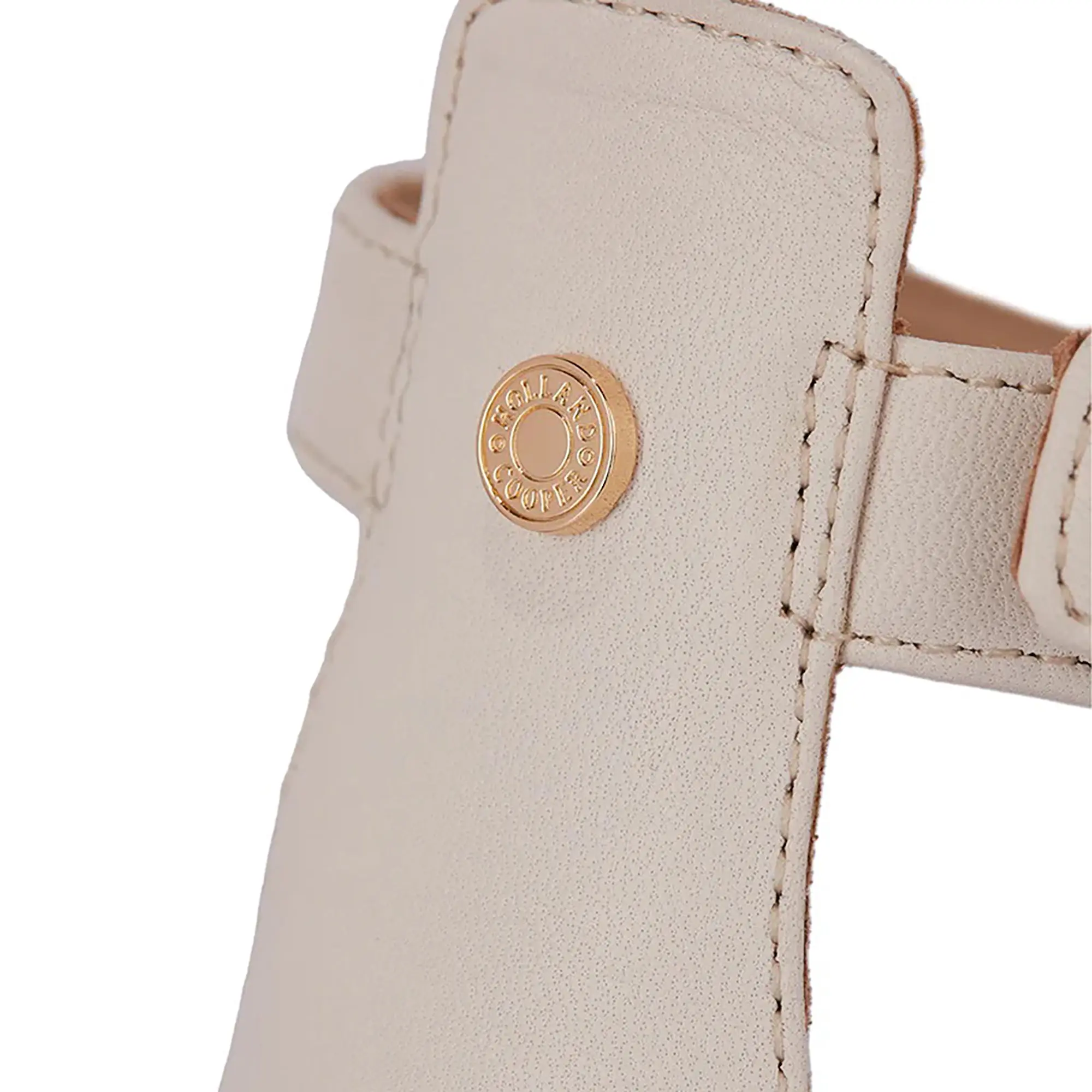Product image 7 of 8 of Holland Cooper Women's St Lucia Espadrille Wedge Sandals - Cream Leather