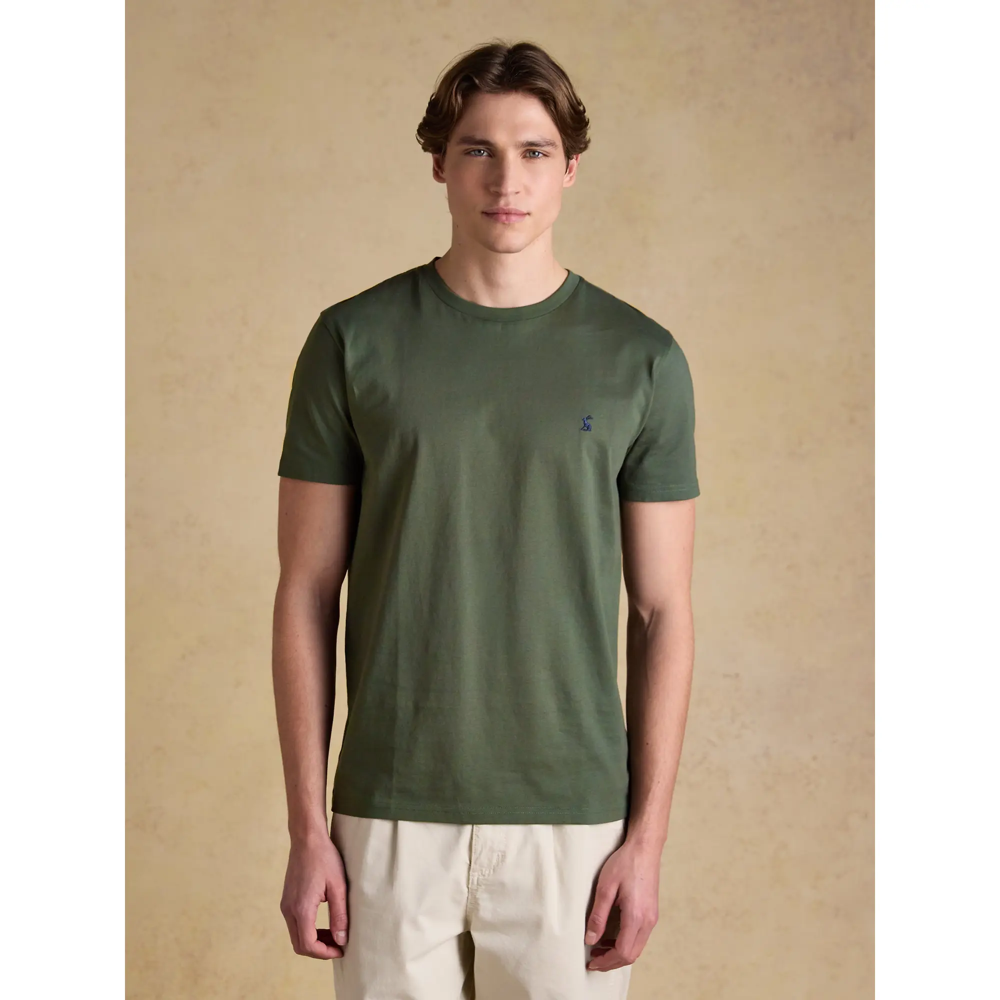 Product image 2 of 7 of Joules Men's Everyday Classic Fit Cotton T-Shirt - Khaki Green