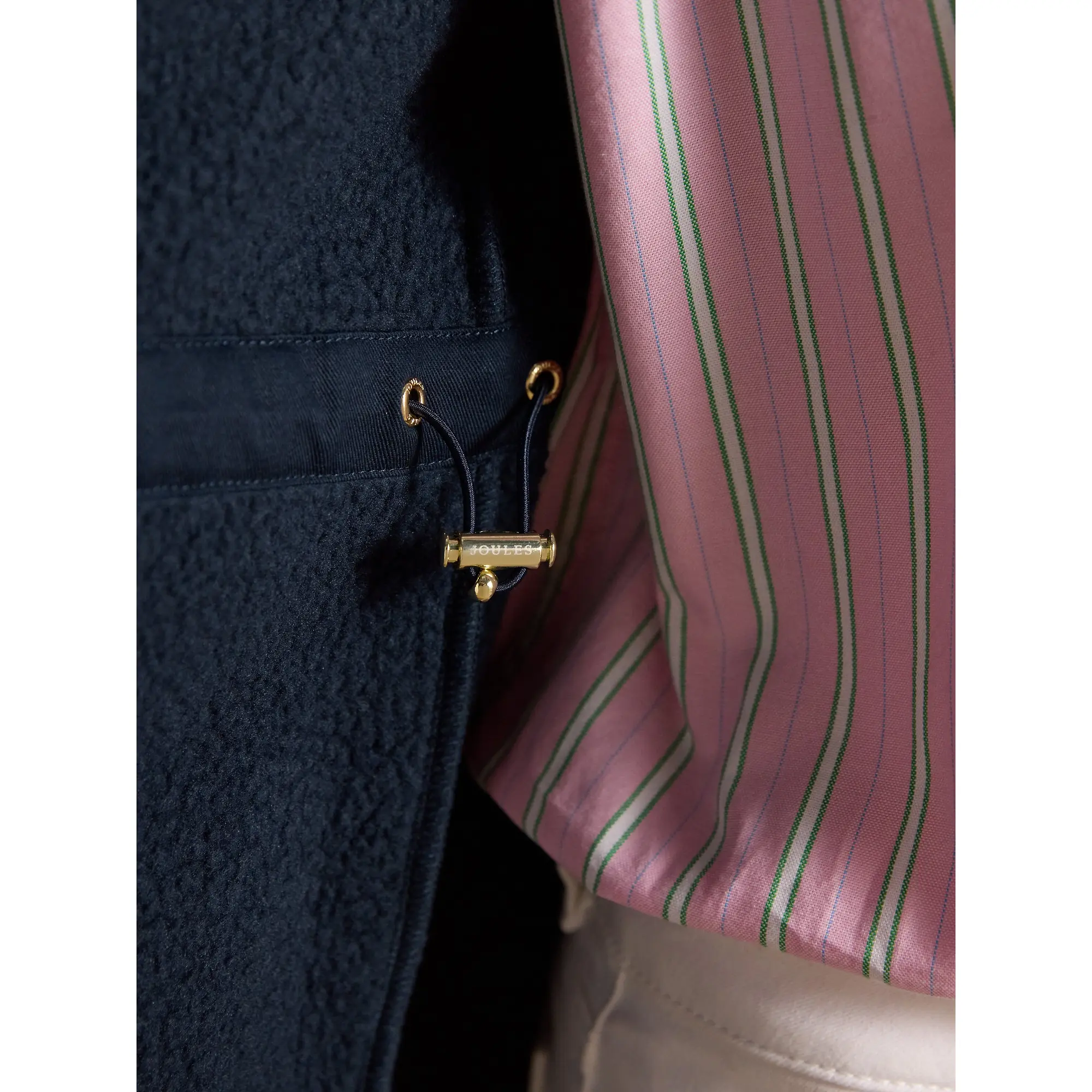 Product image 7 of 11 of Joules Women's Heritage Longline Fleece Gilet - Navy Blue
