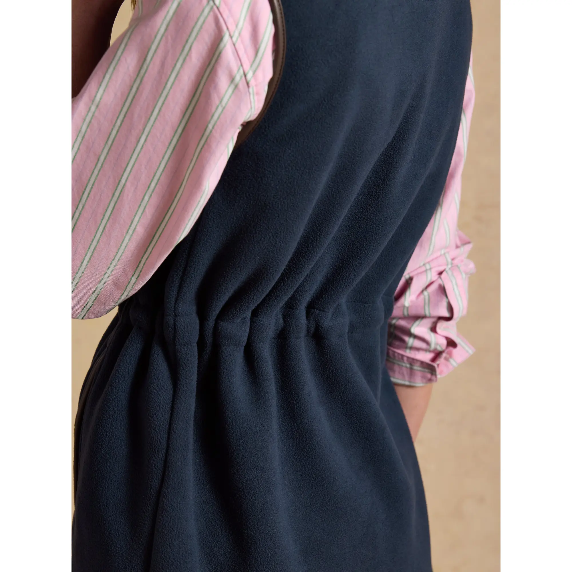 Product image 11 of 11 of Joules Women's Heritage Longline Fleece Gilet - Navy Blue