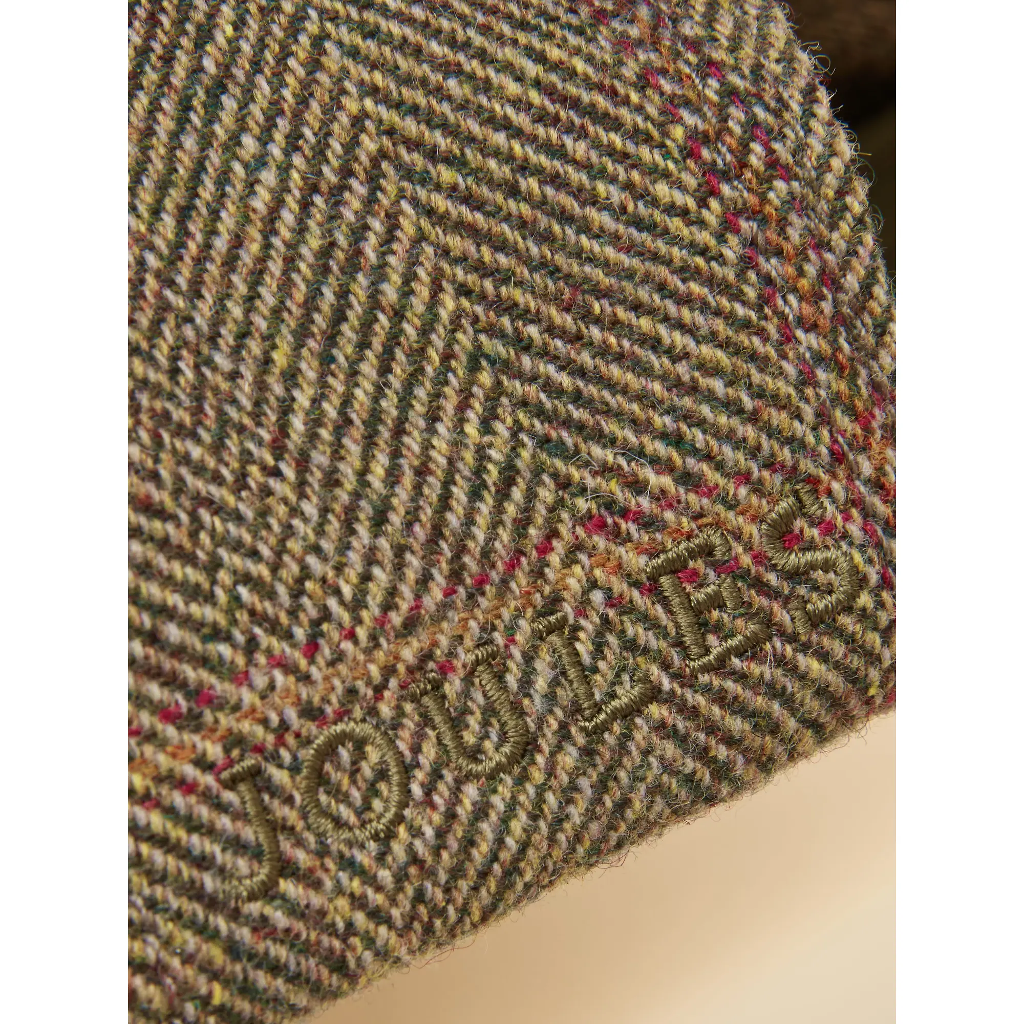 Product image 5 of 7 of Joules Women's Perry Baseball Cap - Khaki Tweed