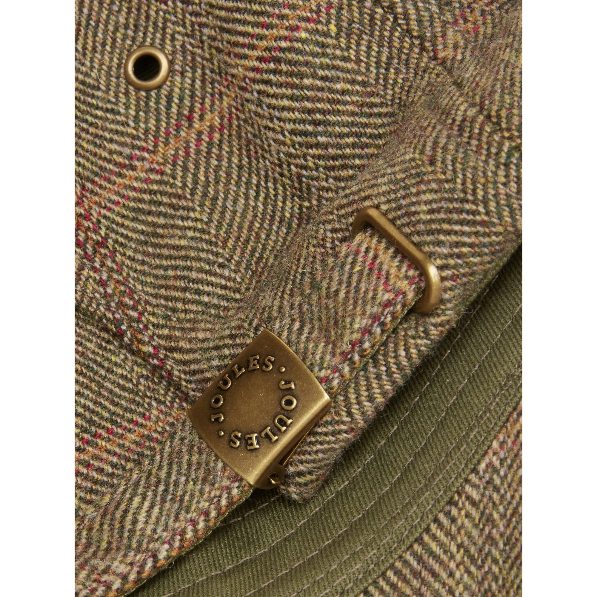 Product image 6 of 7 of Joules Women's Perry Baseball Cap - Khaki Tweed