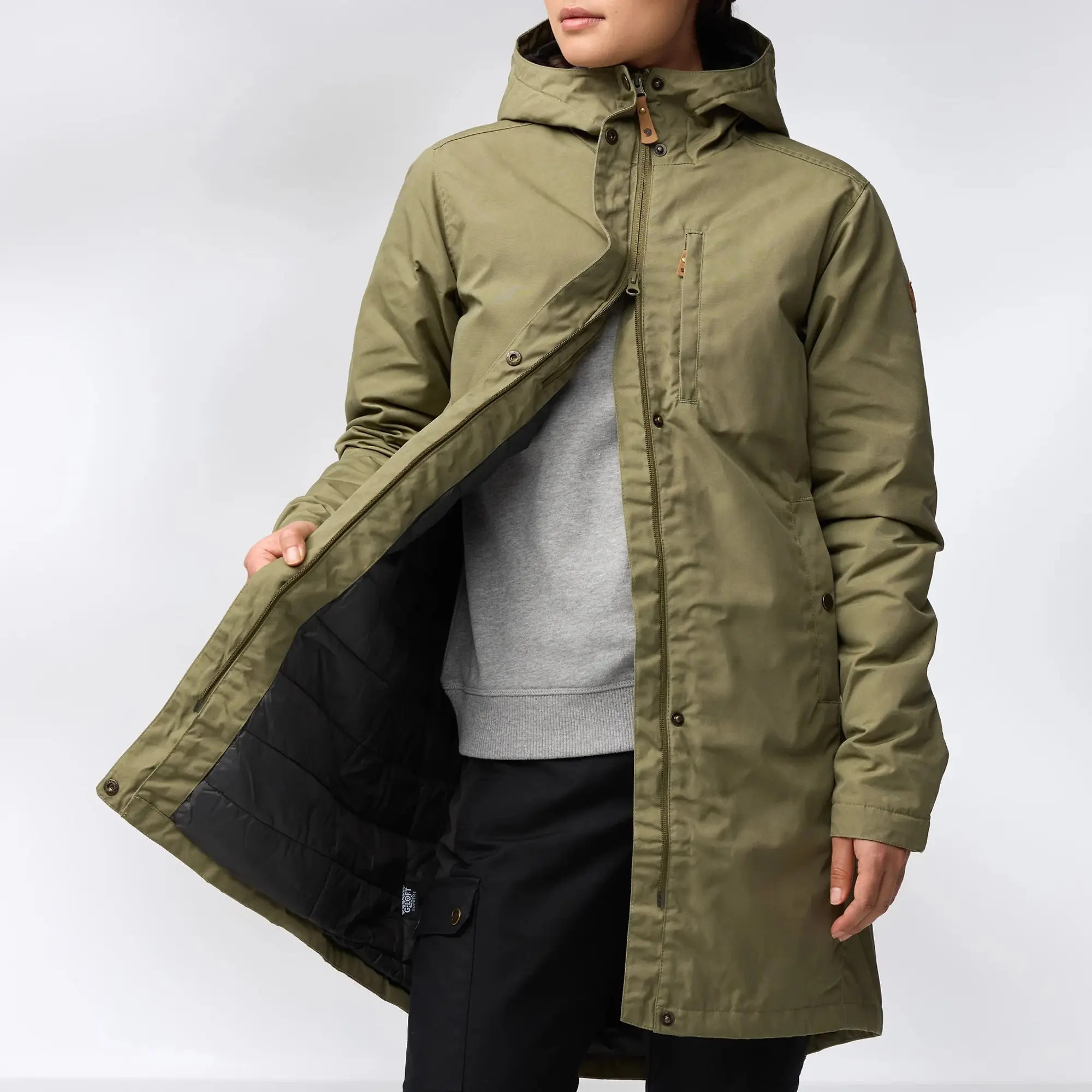 Product image 12 of 16 of Fjällräven Women's Kiruna Padded Parka - Dark Navy