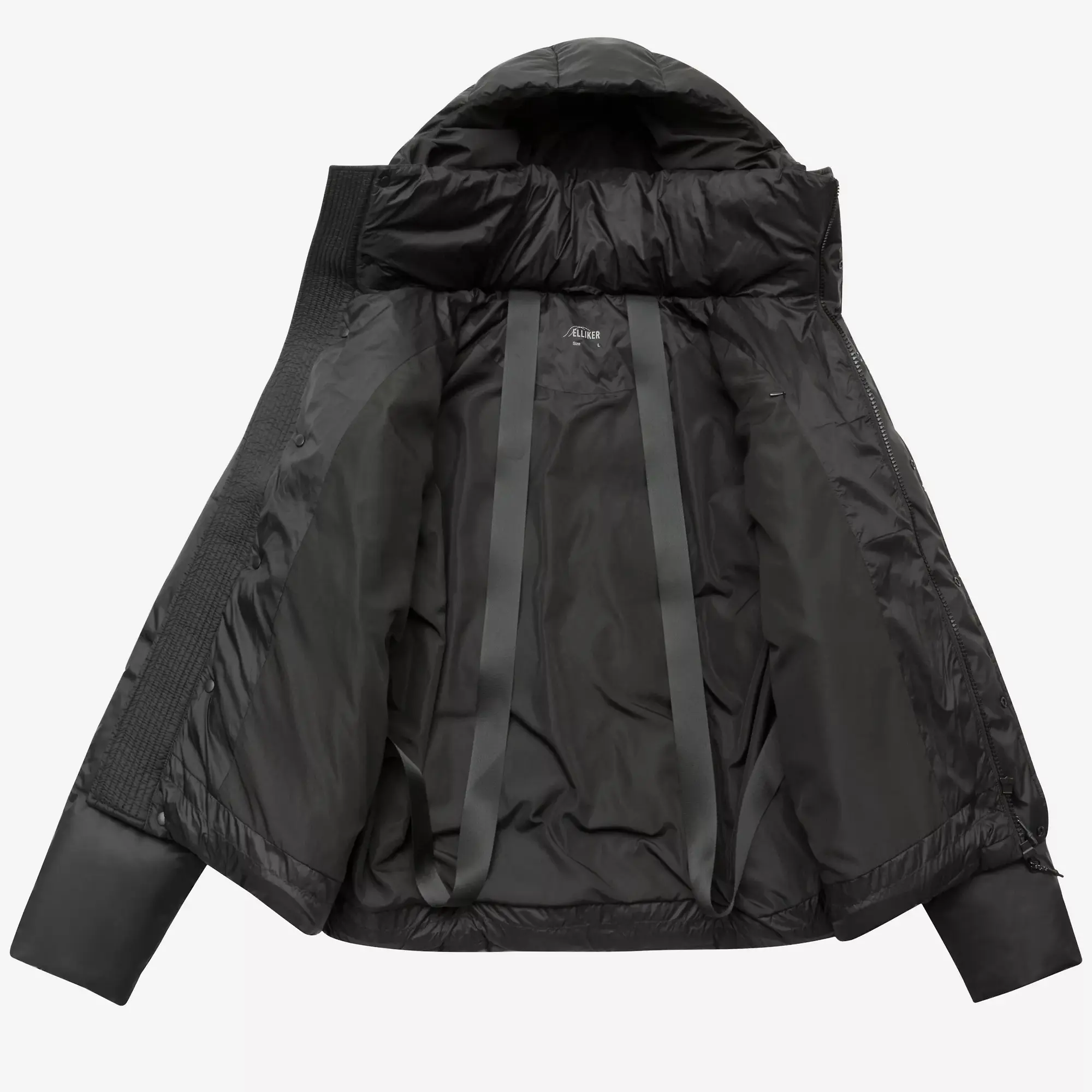Product image 4 of 21 of Elliker Unisex Kisdon Insulated Puffer Jacket - Black