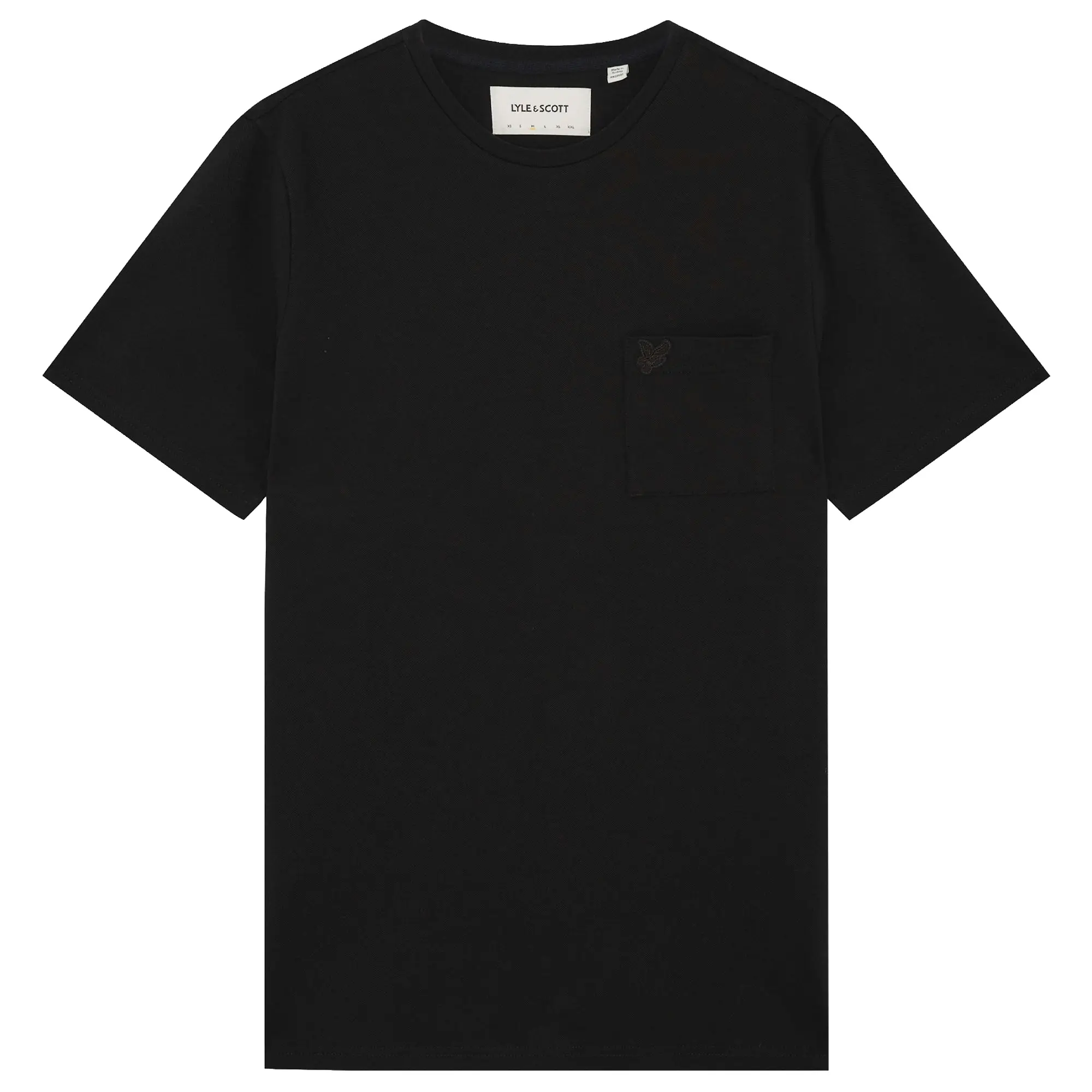 Product image 1 of 1 of Lyle & Scott Men's Pique Interlock T-Shirt - Lacquer