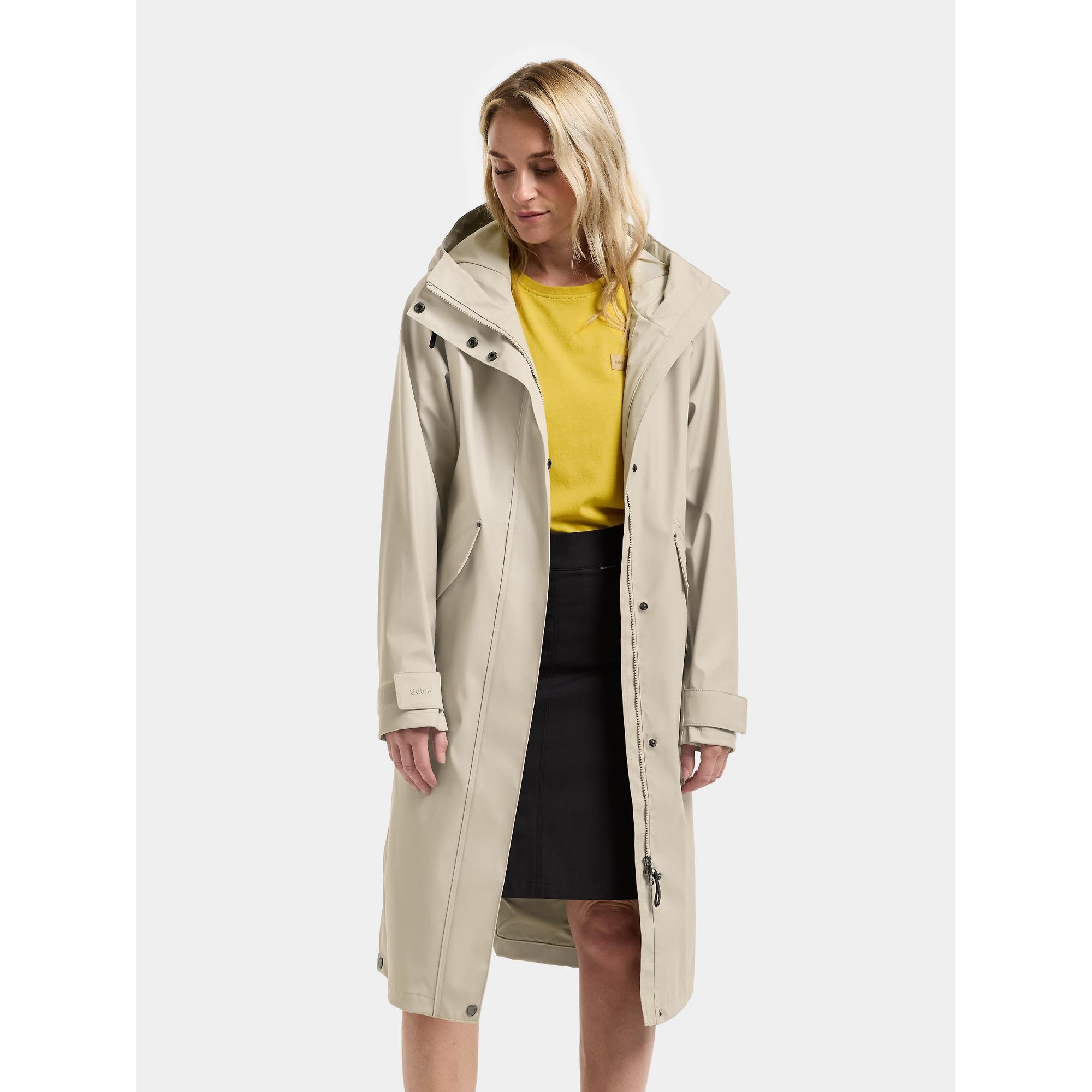 Didriksons Women's Melinda Parka - Clay Beige | British Attire