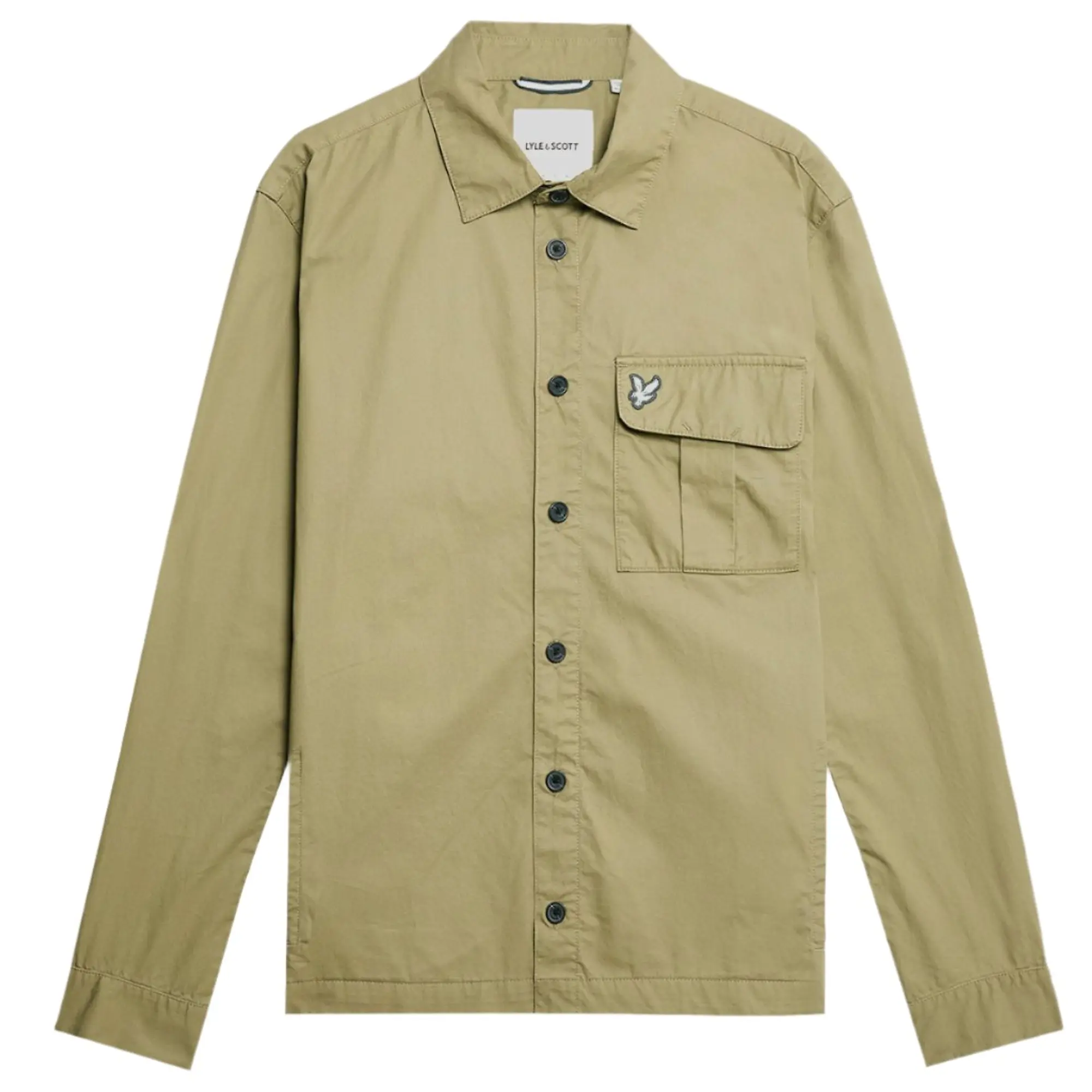 Product image 5 of 5 of Lyle & Scott Men's Premium Pleated Pocket Overshirt - Woolwich