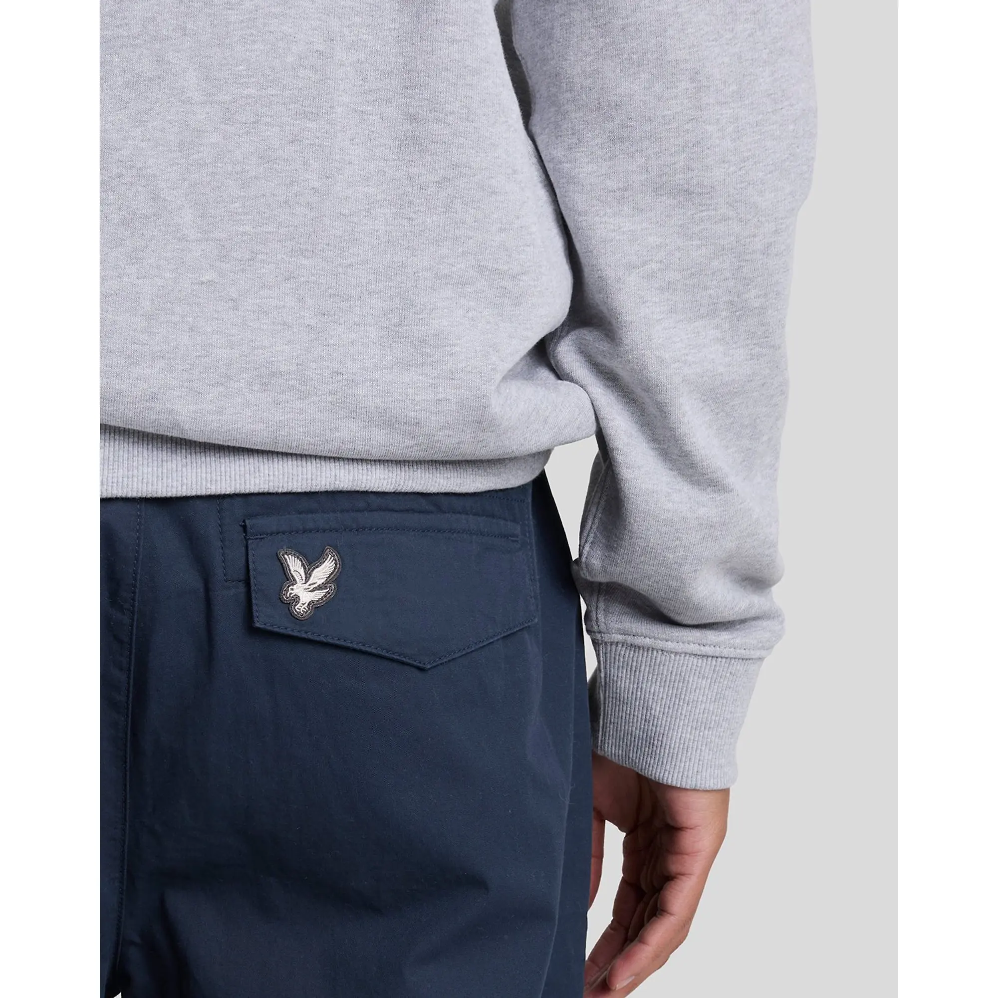 Product image 4 of 4 of Lyle & Scott Men's Premium Articulated Cargo Trouser - Midnight Navy