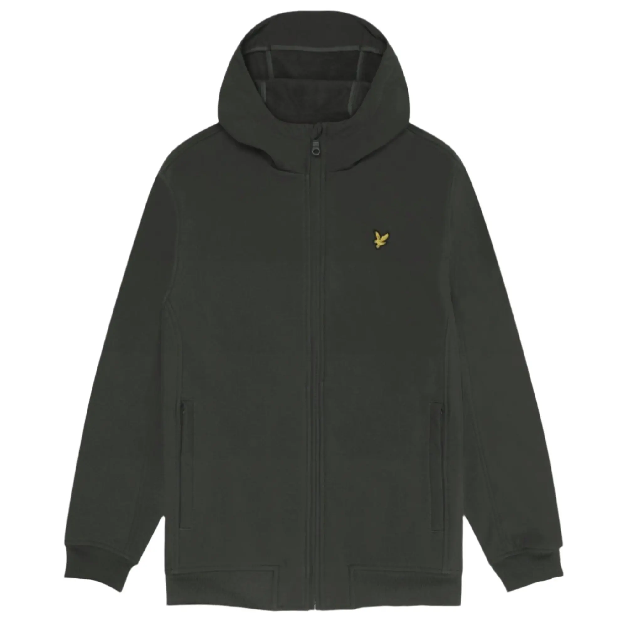 Product image 5 of 5 of Lyle & Scott Men's Fleece Back Softshell Jacket - Gunmetal