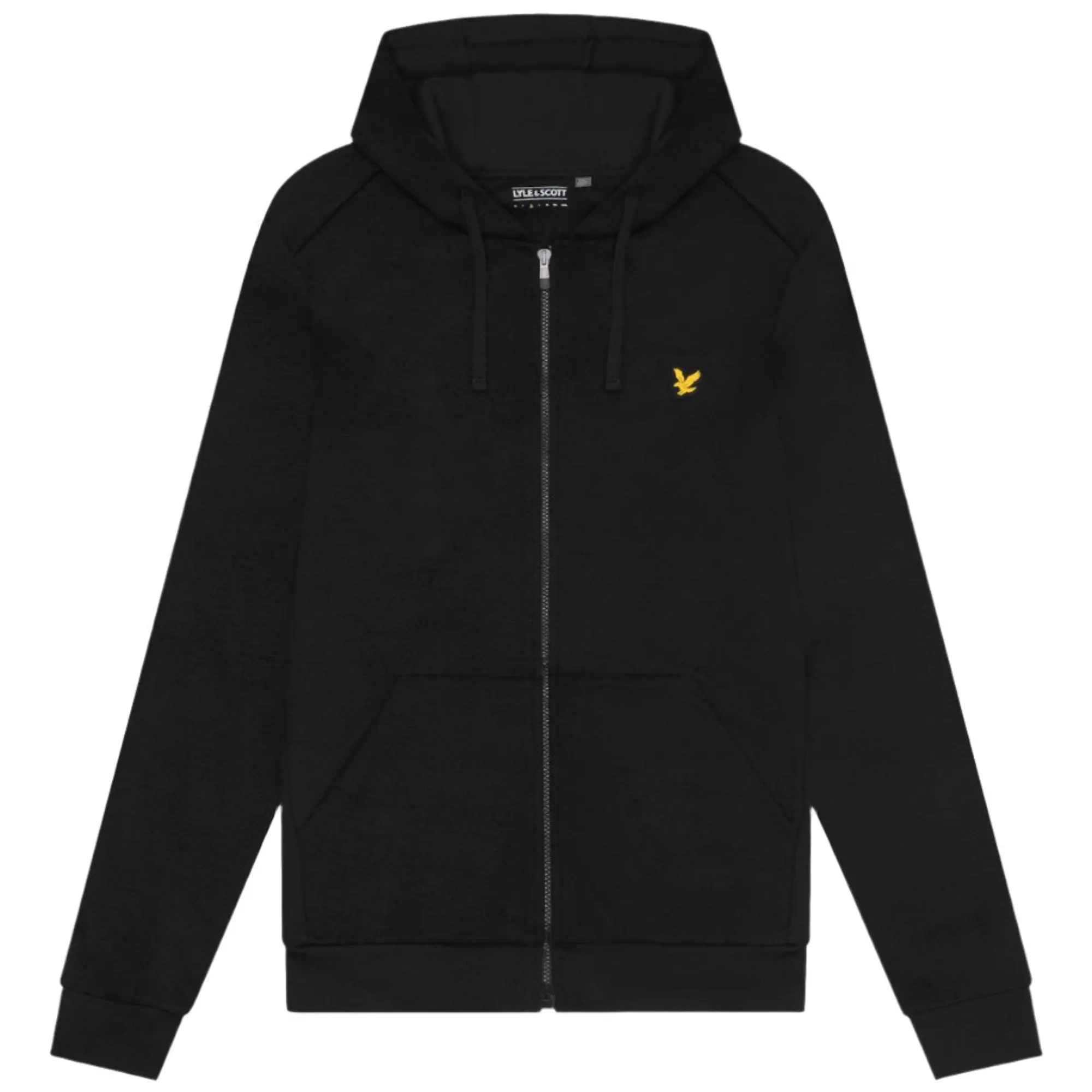 Product image 5 of 5 of Lyle & Scott Men's Sports Full-Zip Hoodie - Jet Black