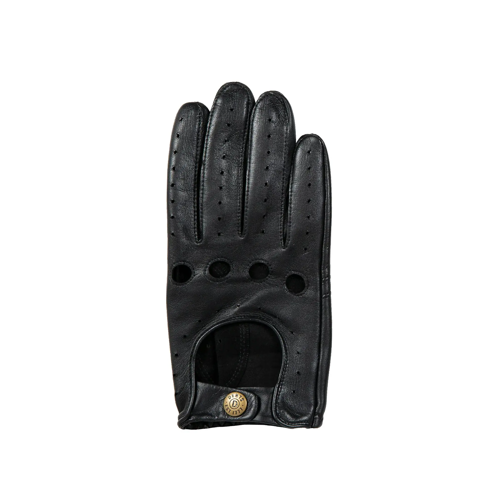 Product image 10 of 11 of Dents Men’s Delta Classic Leather Driving Gloves - Black
