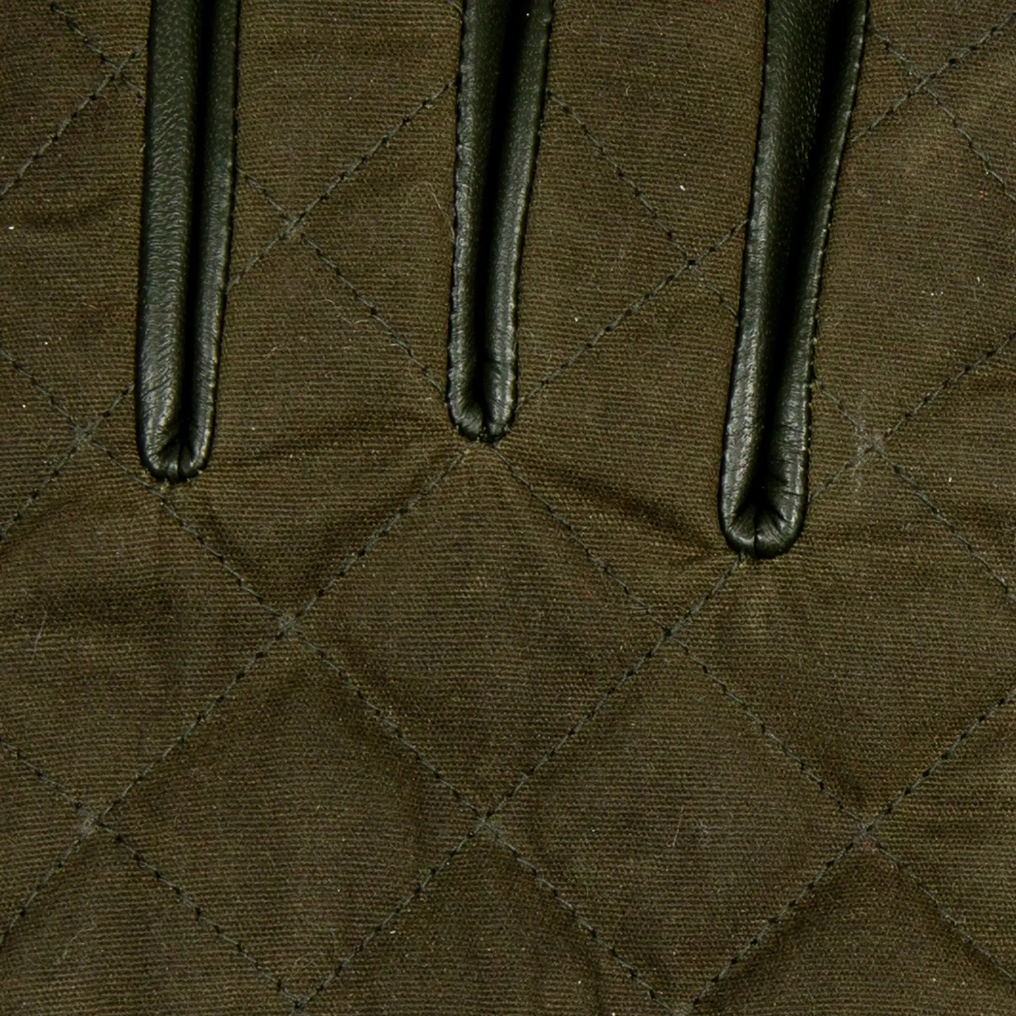 Product image 9 of 12 of Dents Men's Bruton Touchscreen Water-Resistant Fleece-Lined Leather Gloves - Olive