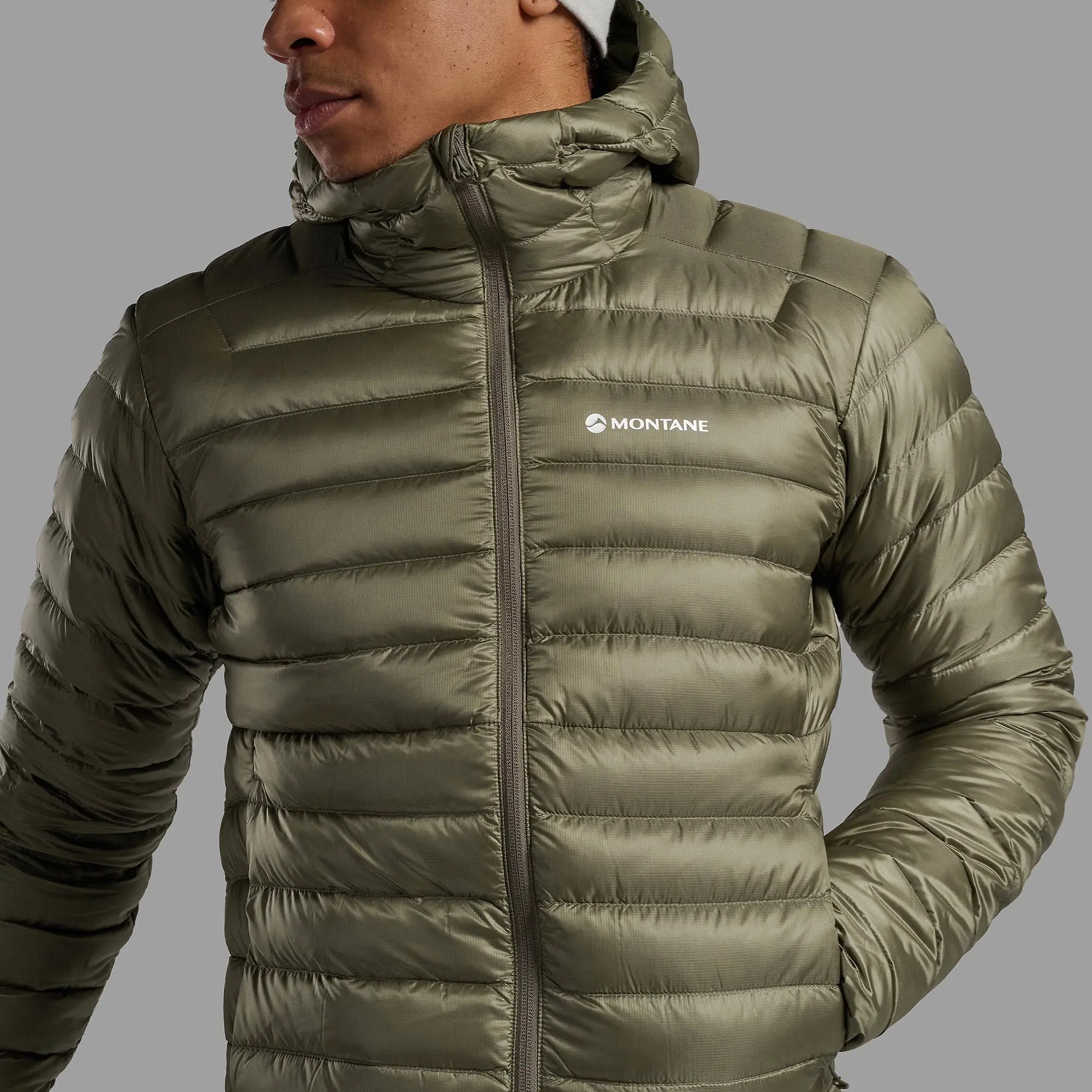 Product image 4 of 9 of Montane Men's Anti Freeze Hooded Down Jacket - Caper