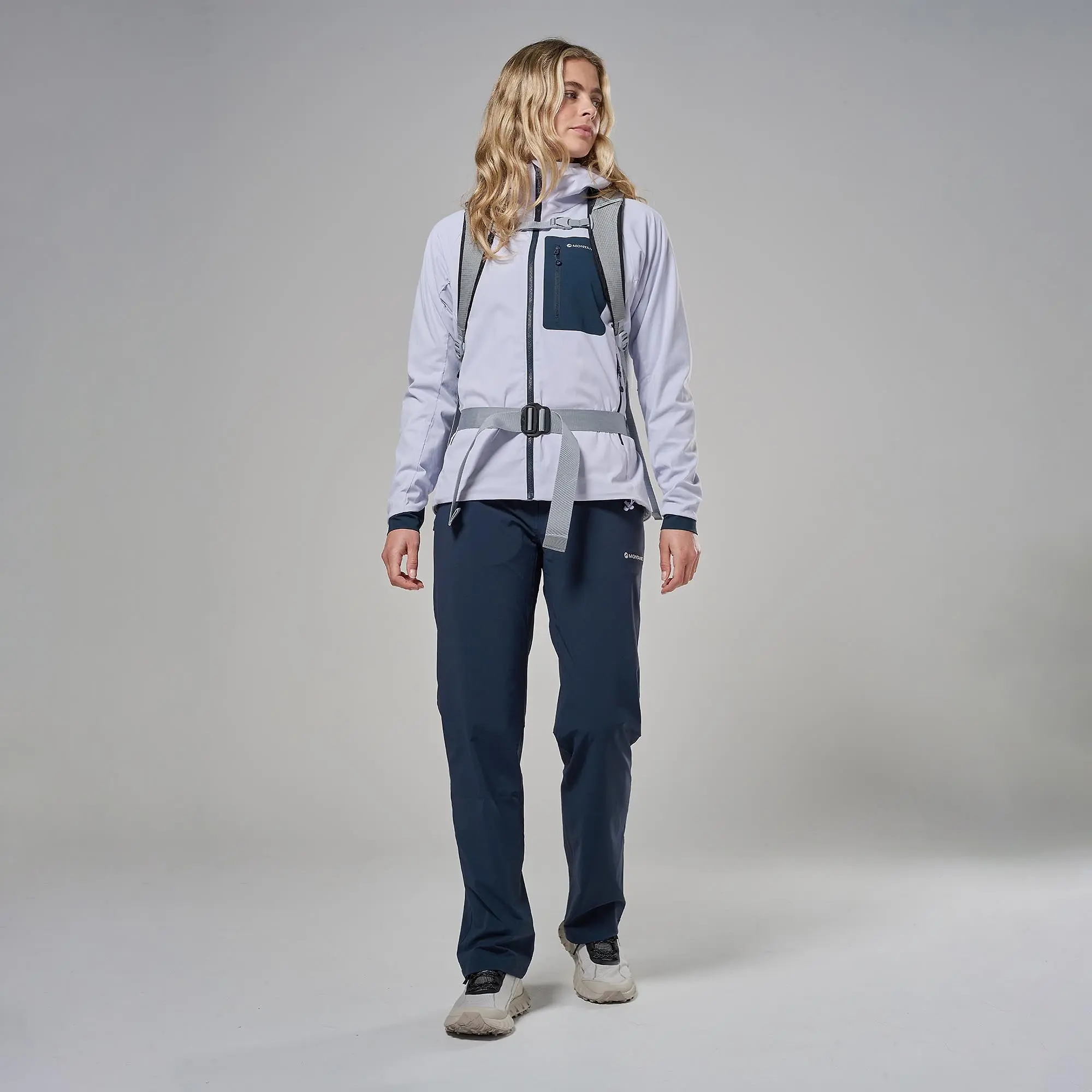 Product image 4 of 11 of Montane Women's Khamsin Lite Hooded Softshell Jacket - Lilac Haze