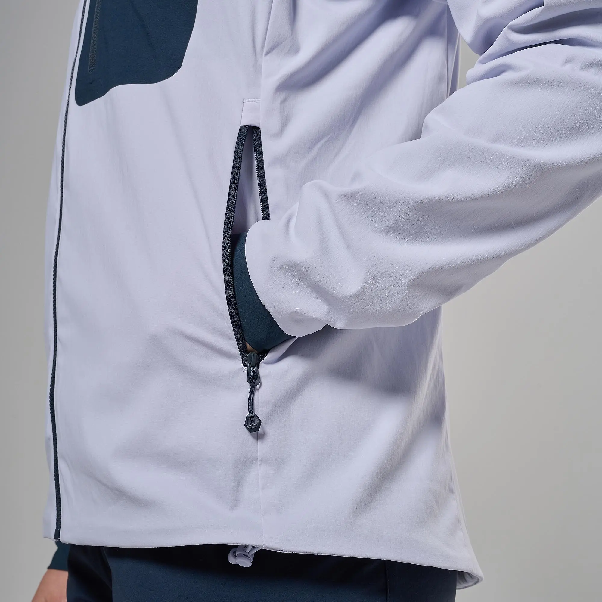 Product image 6 of 11 of Montane Women's Khamsin Lite Hooded Softshell Jacket - Lilac Haze