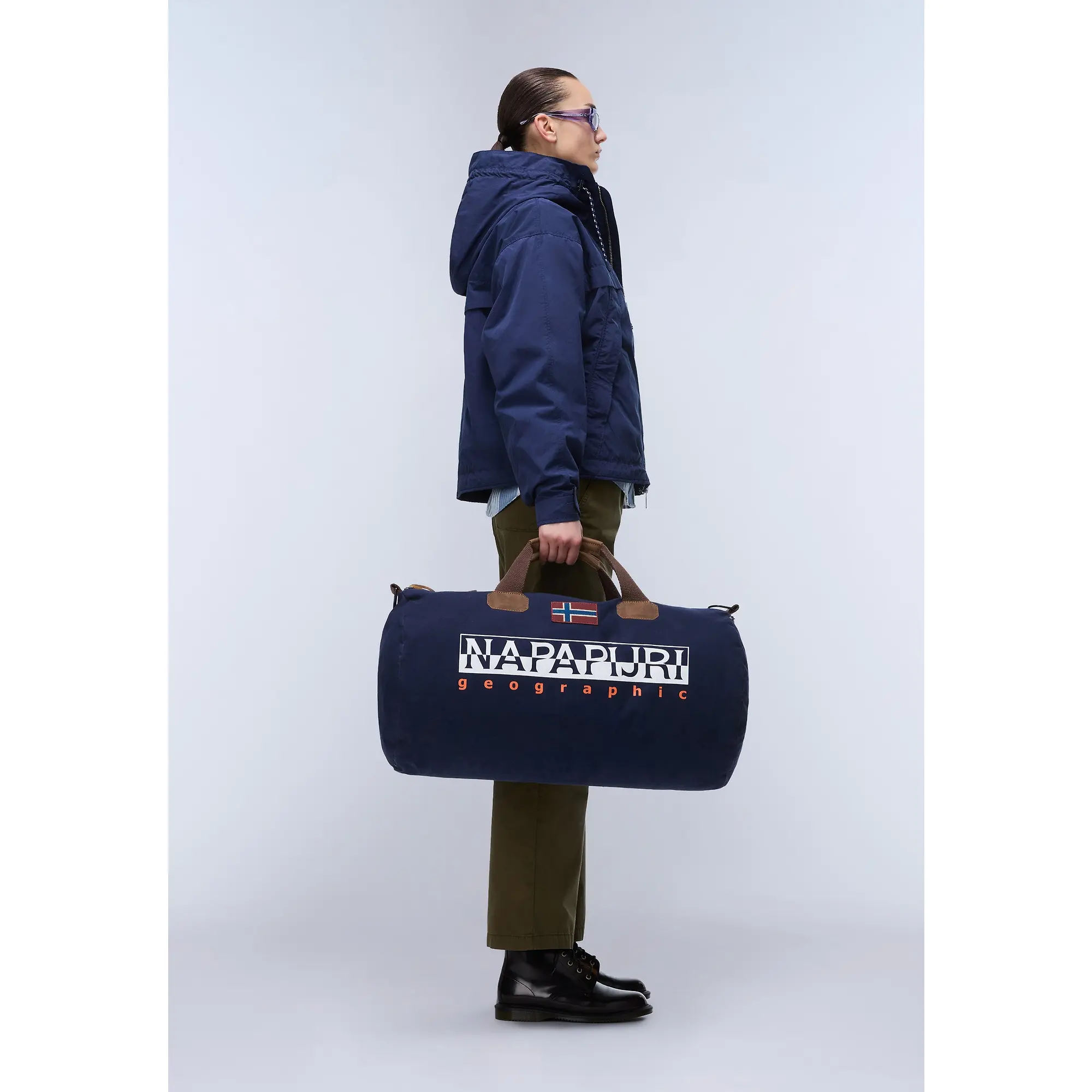 Product image 3 of 8 of Napapijri Bering Duffle Bag 48 Lt - Blue Marine