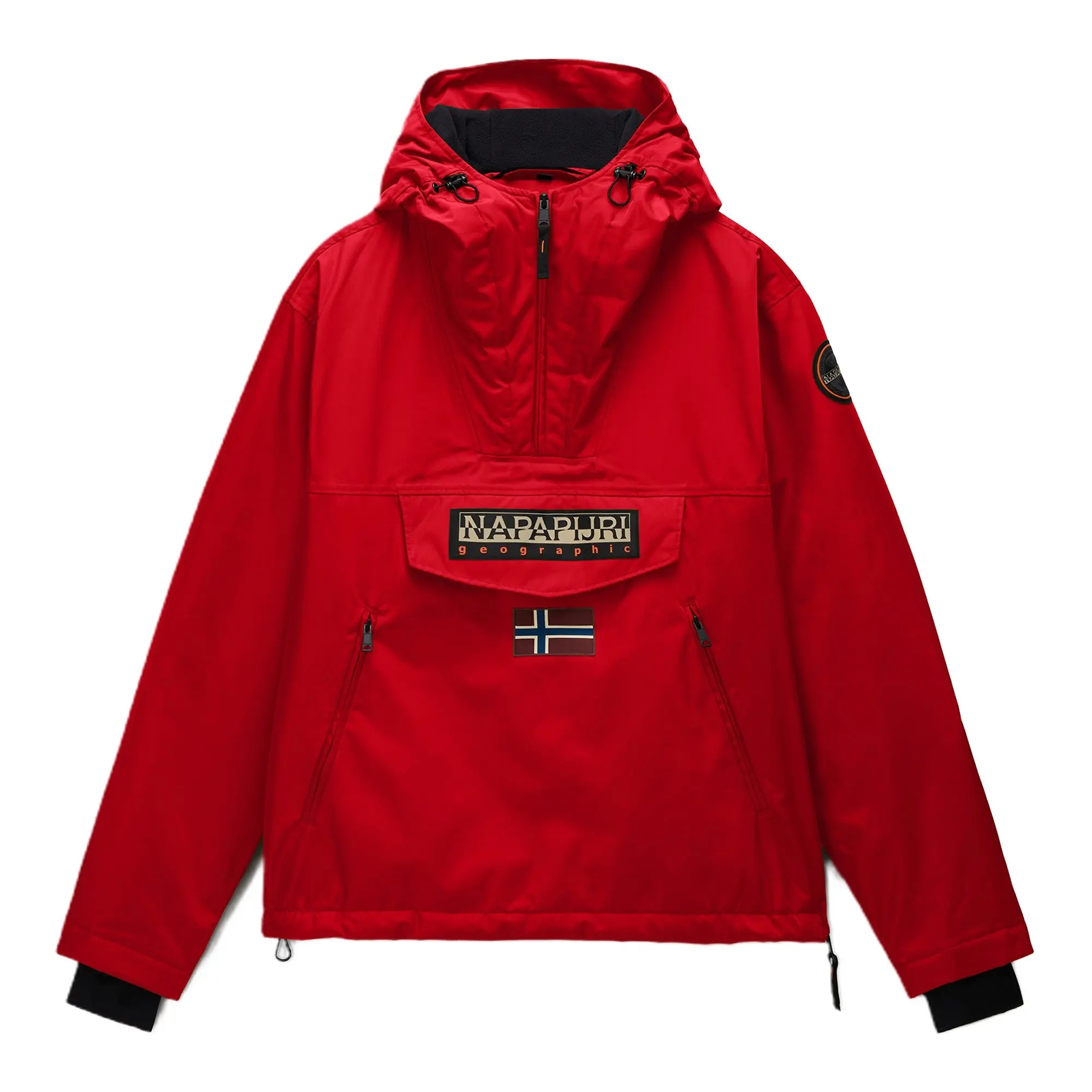 Product image 1 of 11 of Napapijri Men's Rainforest Next Winter Anorak Jacket - Red