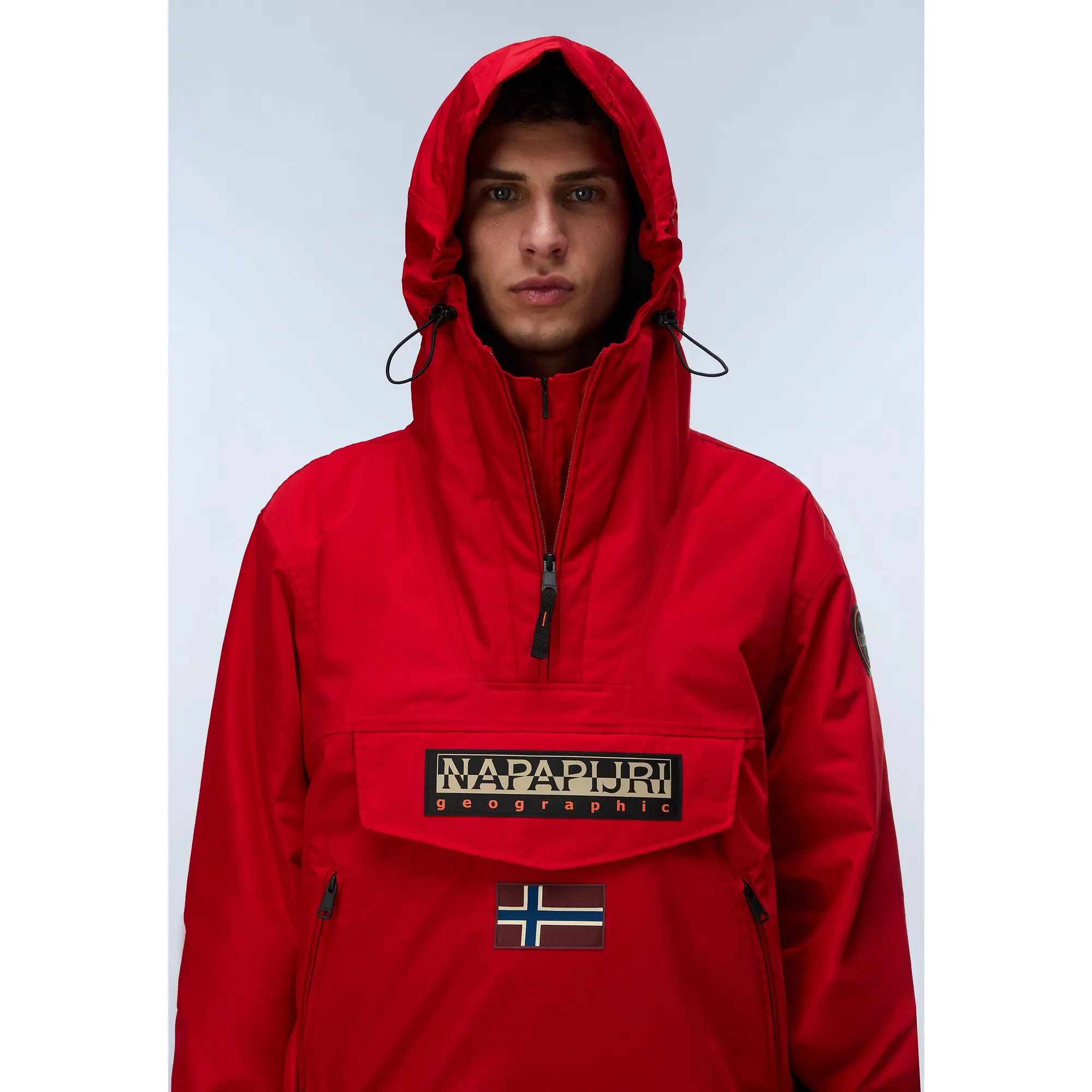 Product image 2 of 11 of Napapijri Men's Rainforest Next Winter Anorak Jacket - Red
