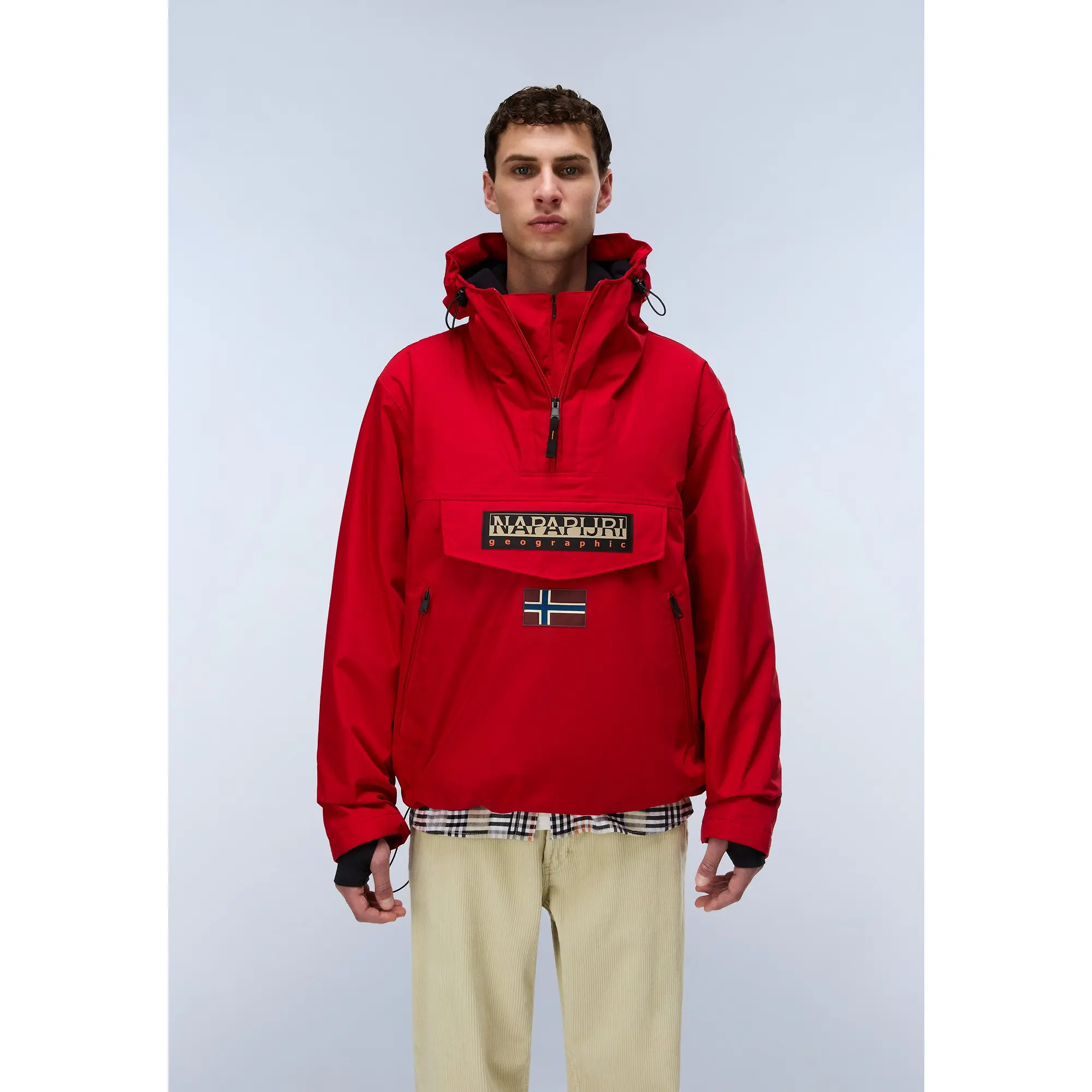 Product image 4 of 11 of Napapijri Men's Rainforest Next Winter Anorak Jacket - Red
