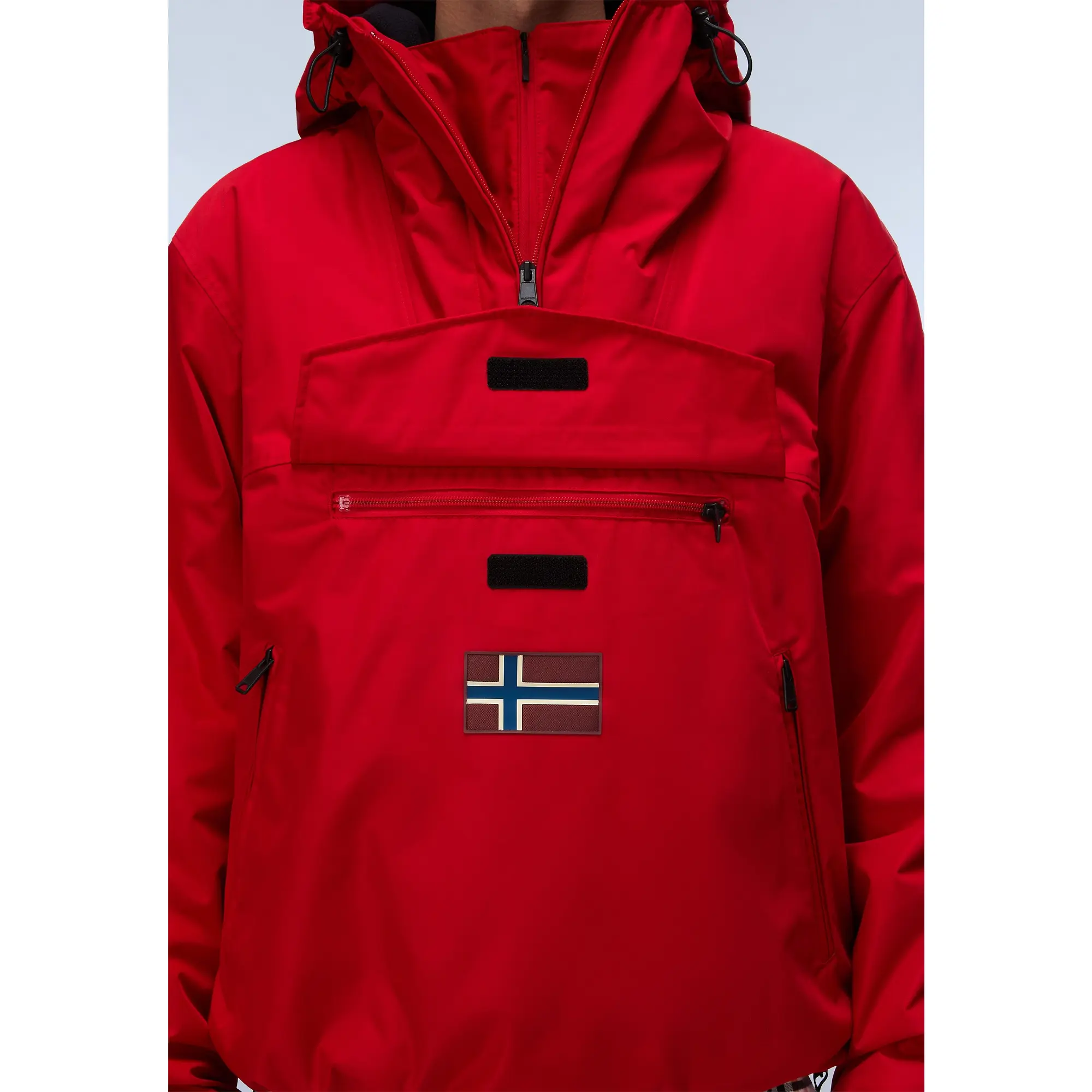 Product image 7 of 11 of Napapijri Men's Rainforest Next Winter Anorak Jacket - Red