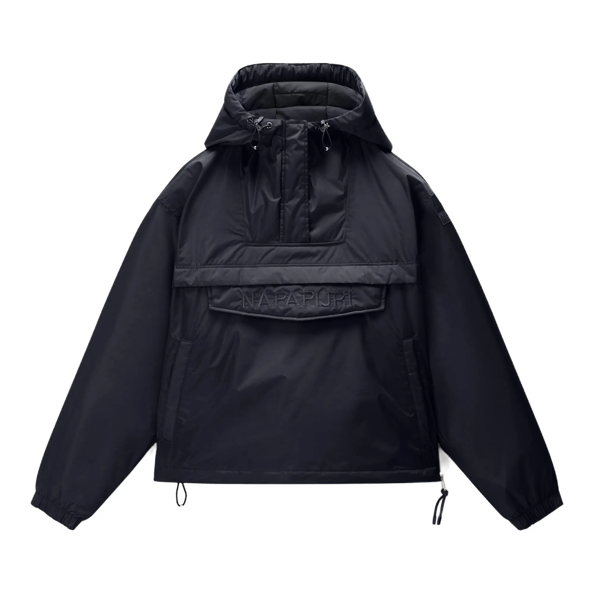 Product image 1 of 9 of Napapijri Women's Rainforest Optique Anorak Jacket - Black Antracite