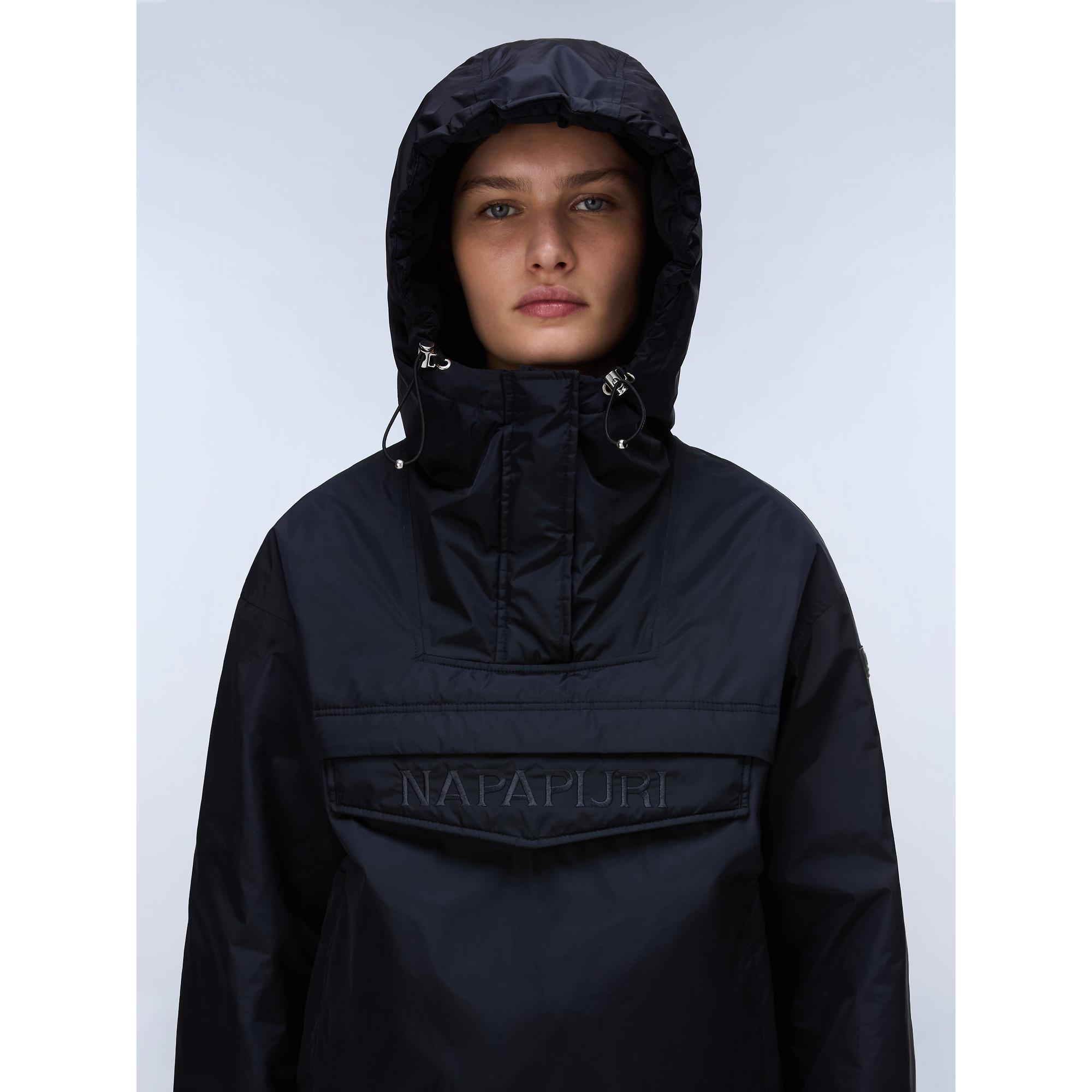 Napapijri Women's Rainforest Optique Anorak Jacket - Black