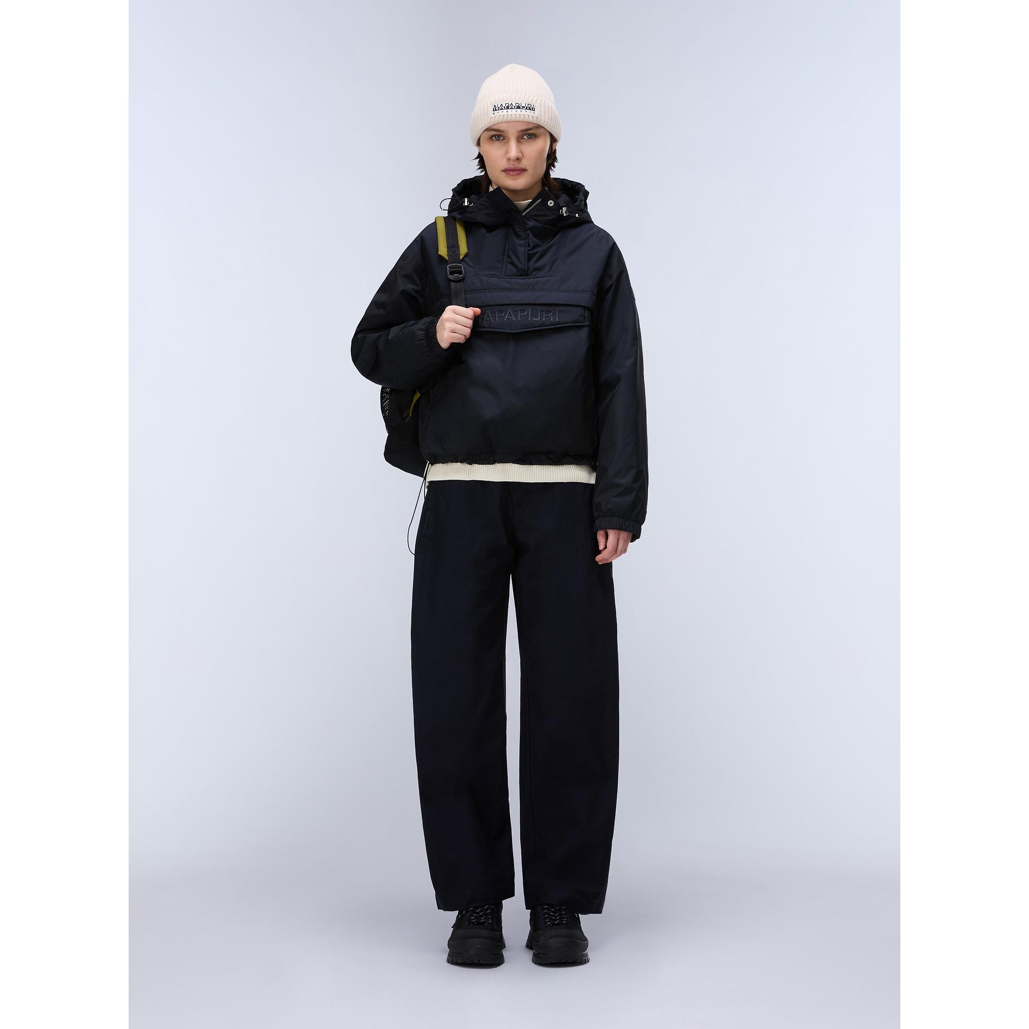 Napapijri Women's Rainforest Optique Anorak Jacket - Black