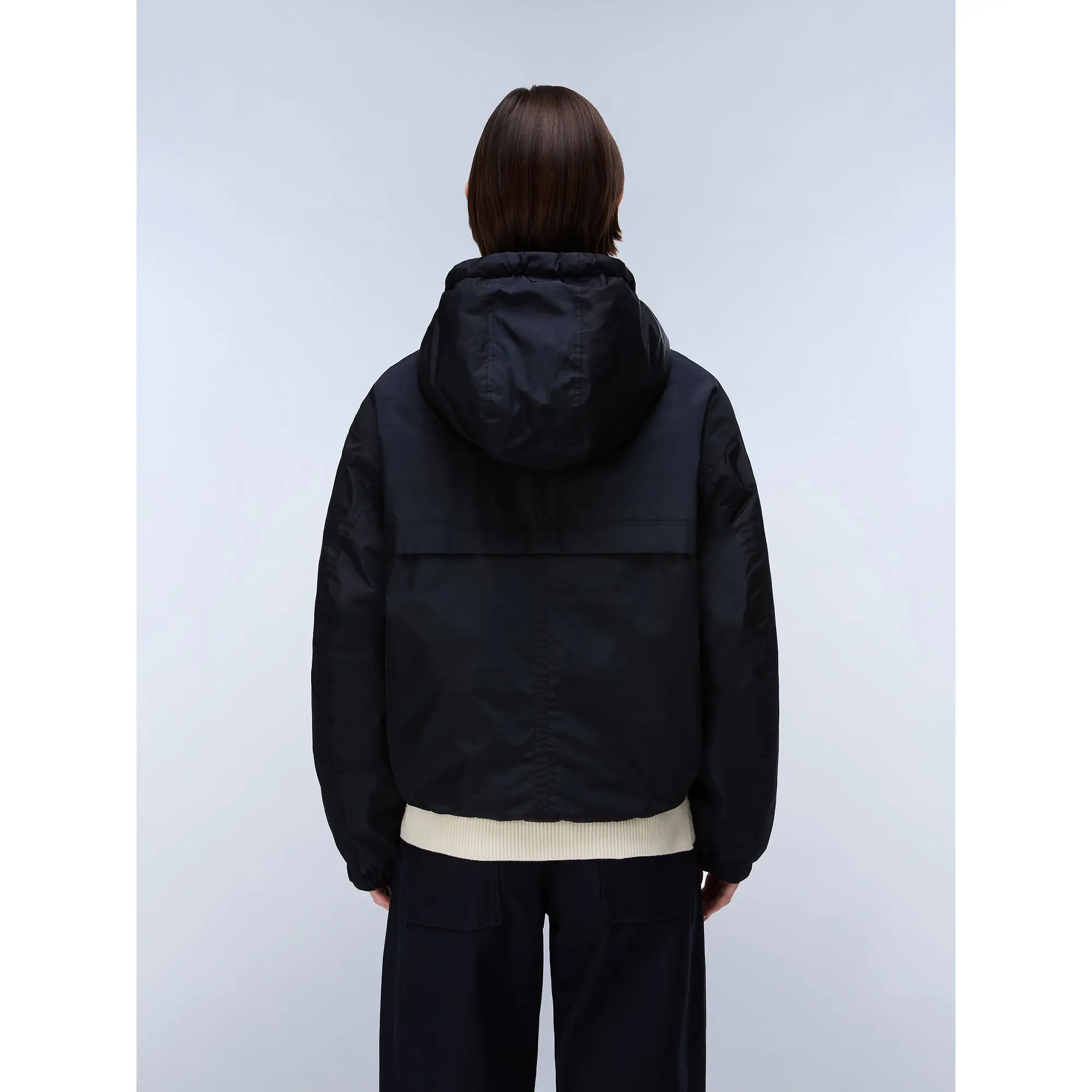 Product image 6 of 9 of Napapijri Women's Rainforest Optique Anorak Jacket - Black Antracite