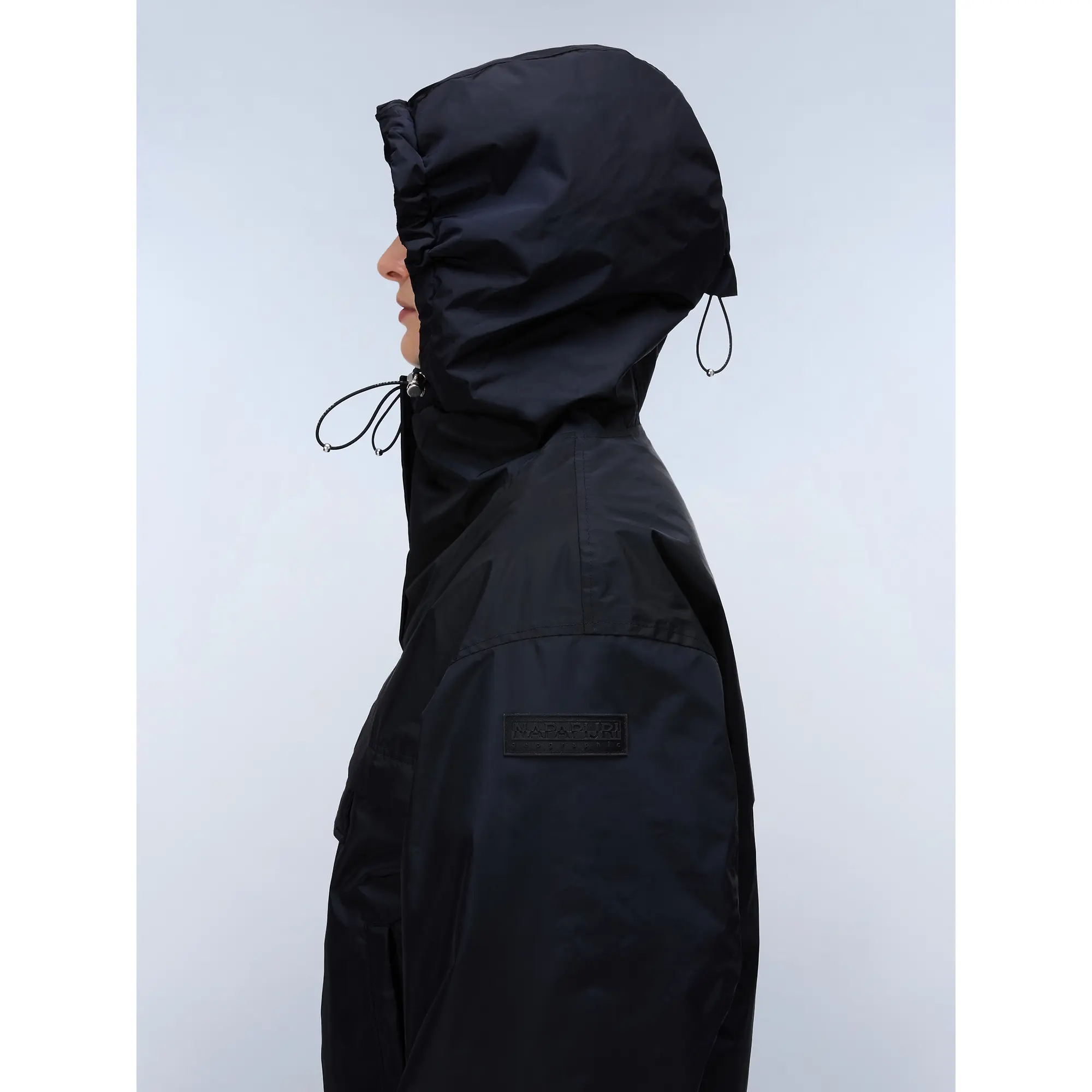 Product image 7 of 9 of Napapijri Women's Rainforest Optique Anorak Jacket - Black Antracite
