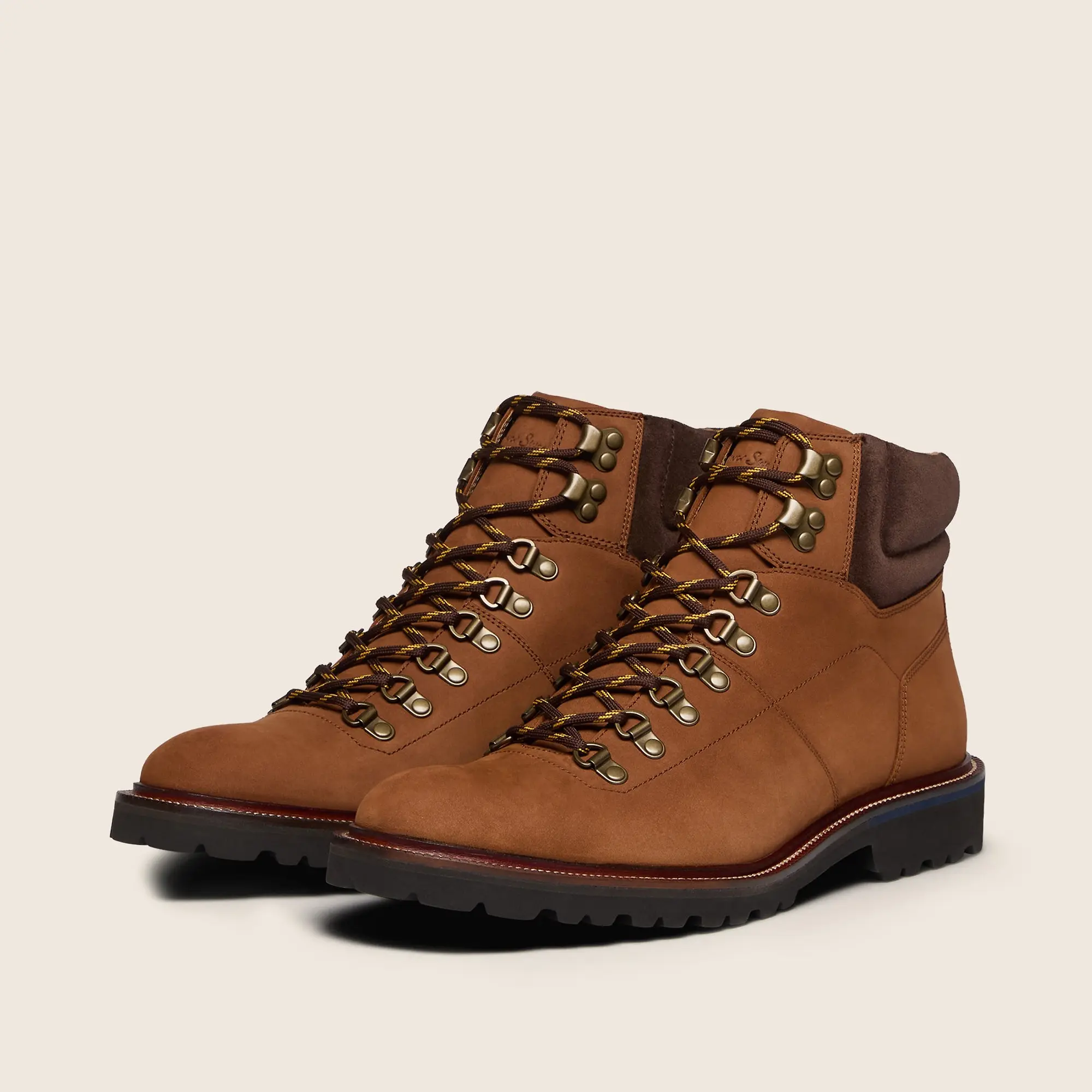 Product image 2 of 6 of Oliver Sweeney Men's Bisham Full Grain Nubuck Hiker Boots - Tan