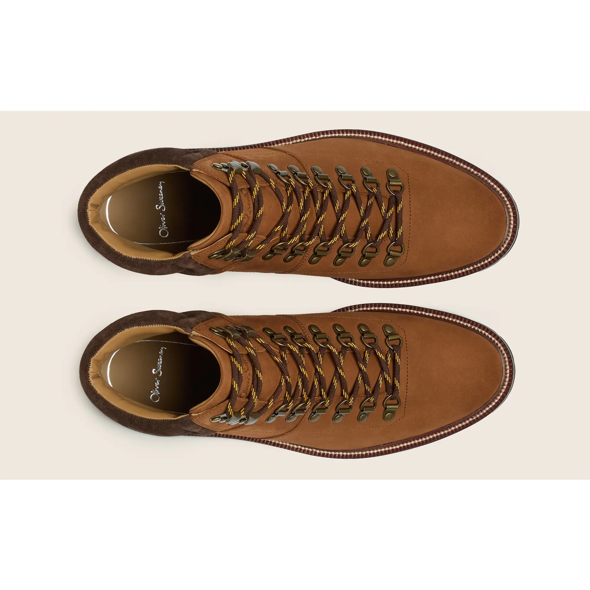 Product image 6 of 6 of Oliver Sweeney Men's Bisham Full Grain Nubuck Hiker Boots - Tan