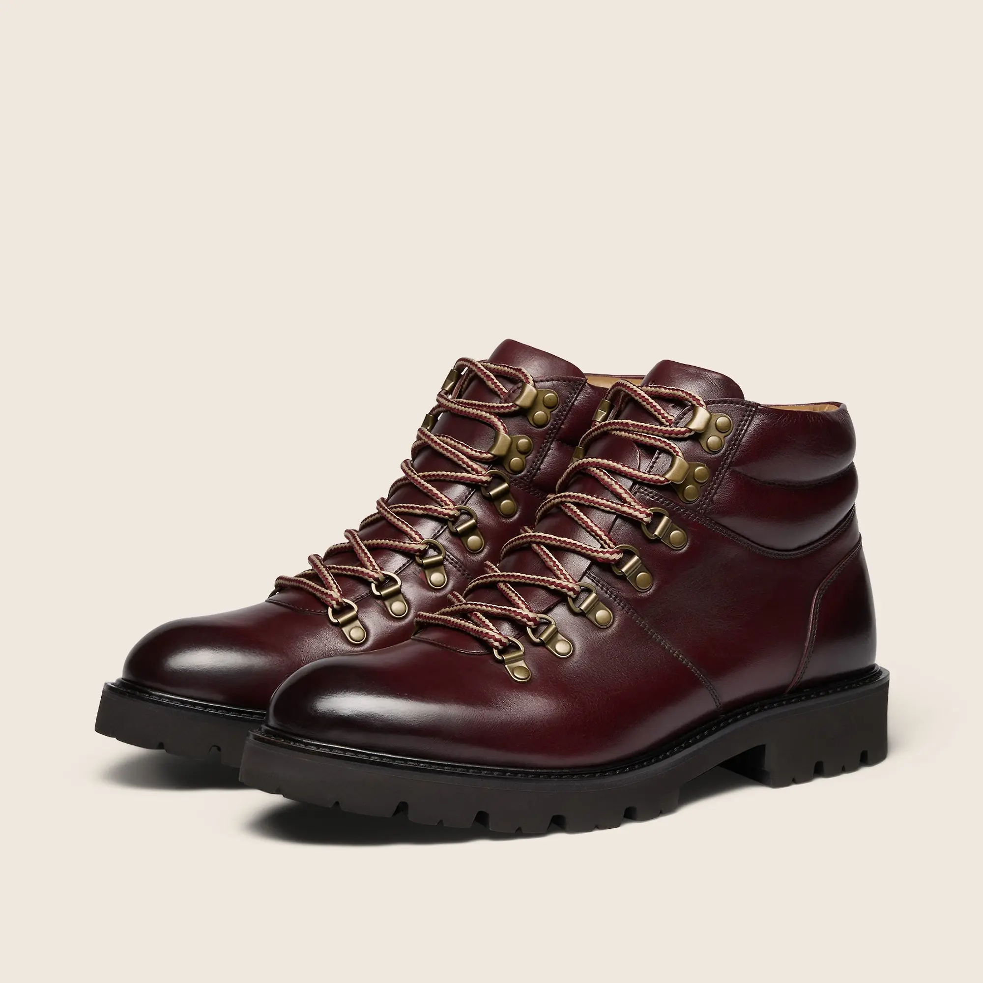 Product image 2 of 6 of Oliver Sweeney Men's Camerton Calf Leather Hiker Boots - Burgundy