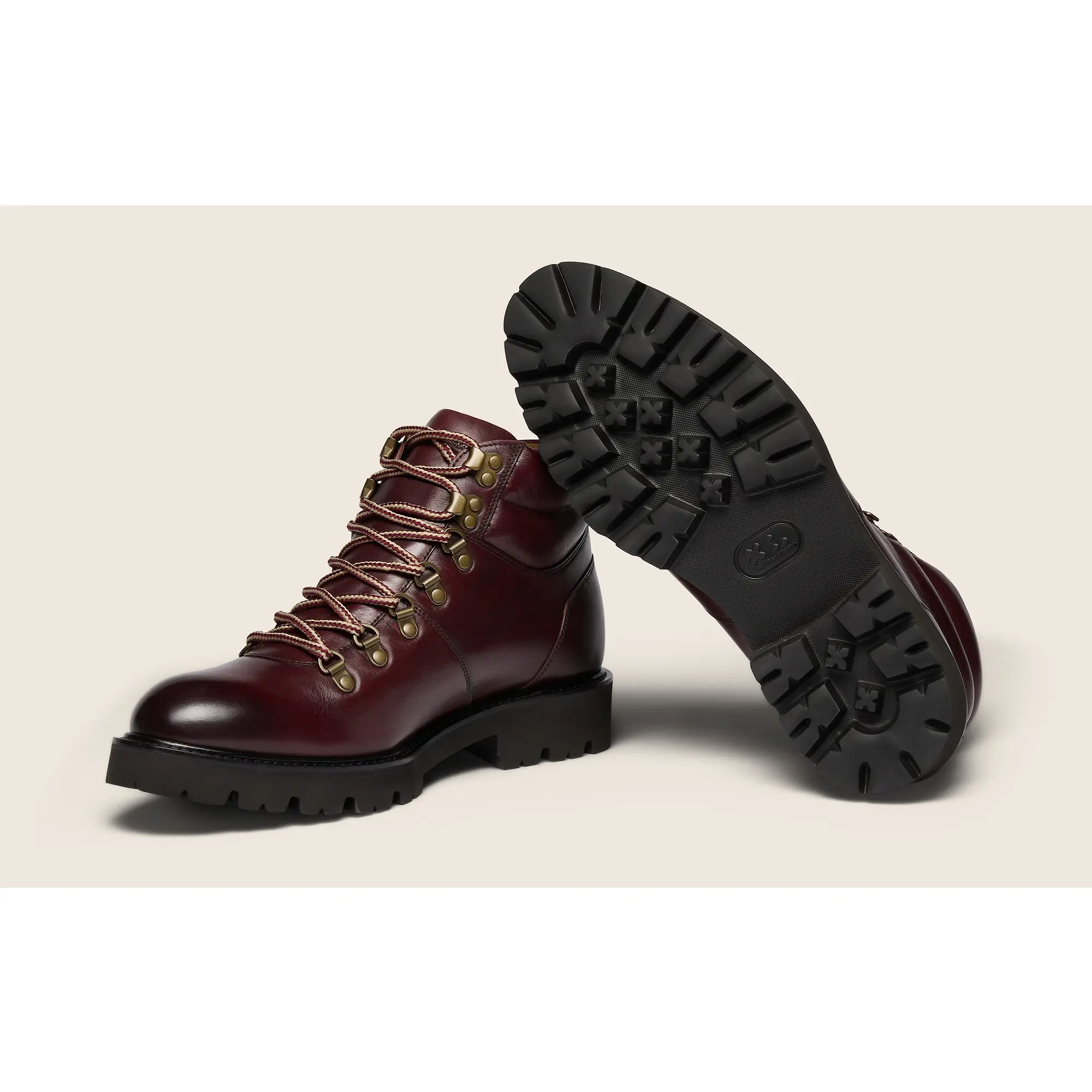 Product image 3 of 6 of Oliver Sweeney Men's Camerton Calf Leather Hiker Boots - Burgundy