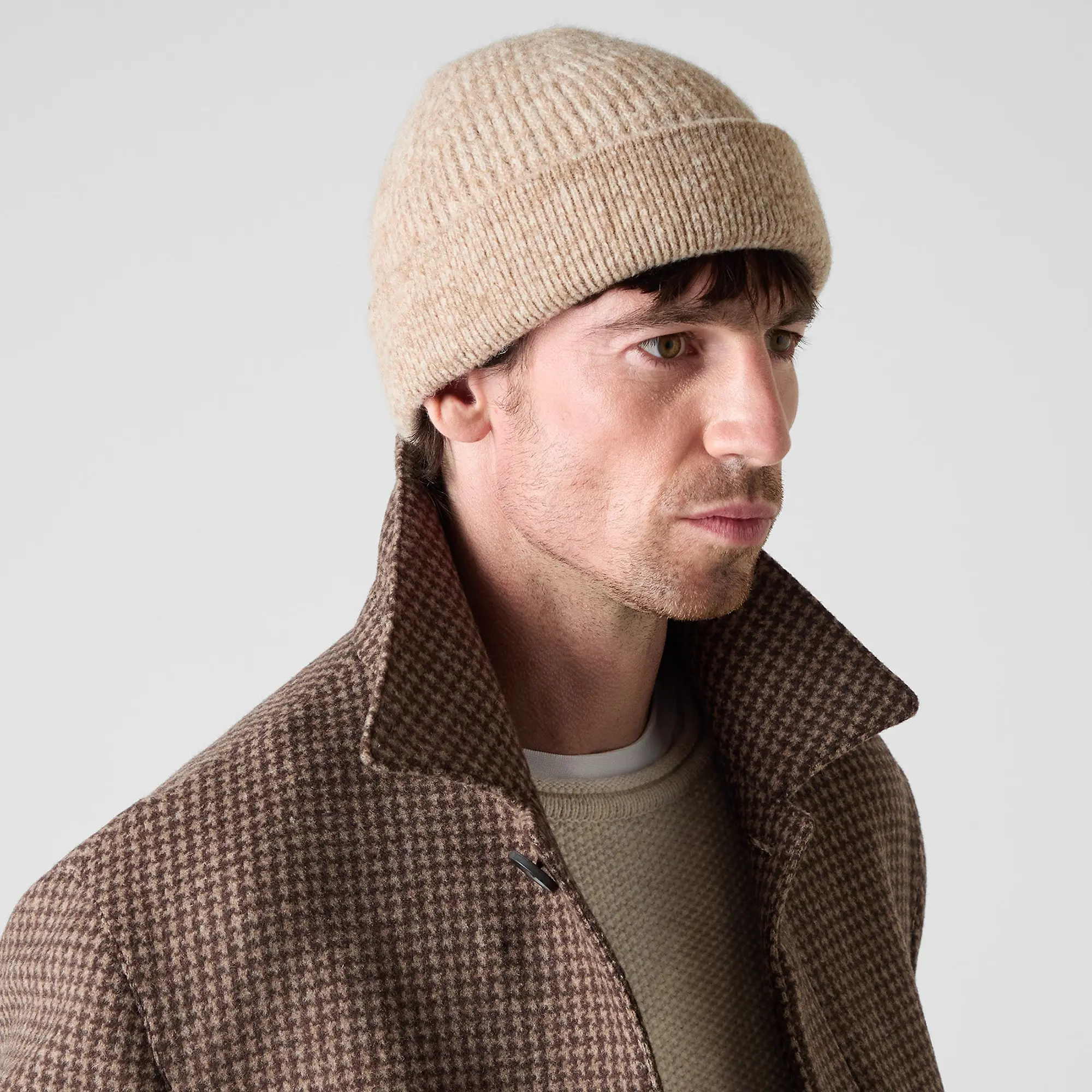 Product image 2 of 4 of Oliver Sweeney Men's Denton Beanie Hat - Camel