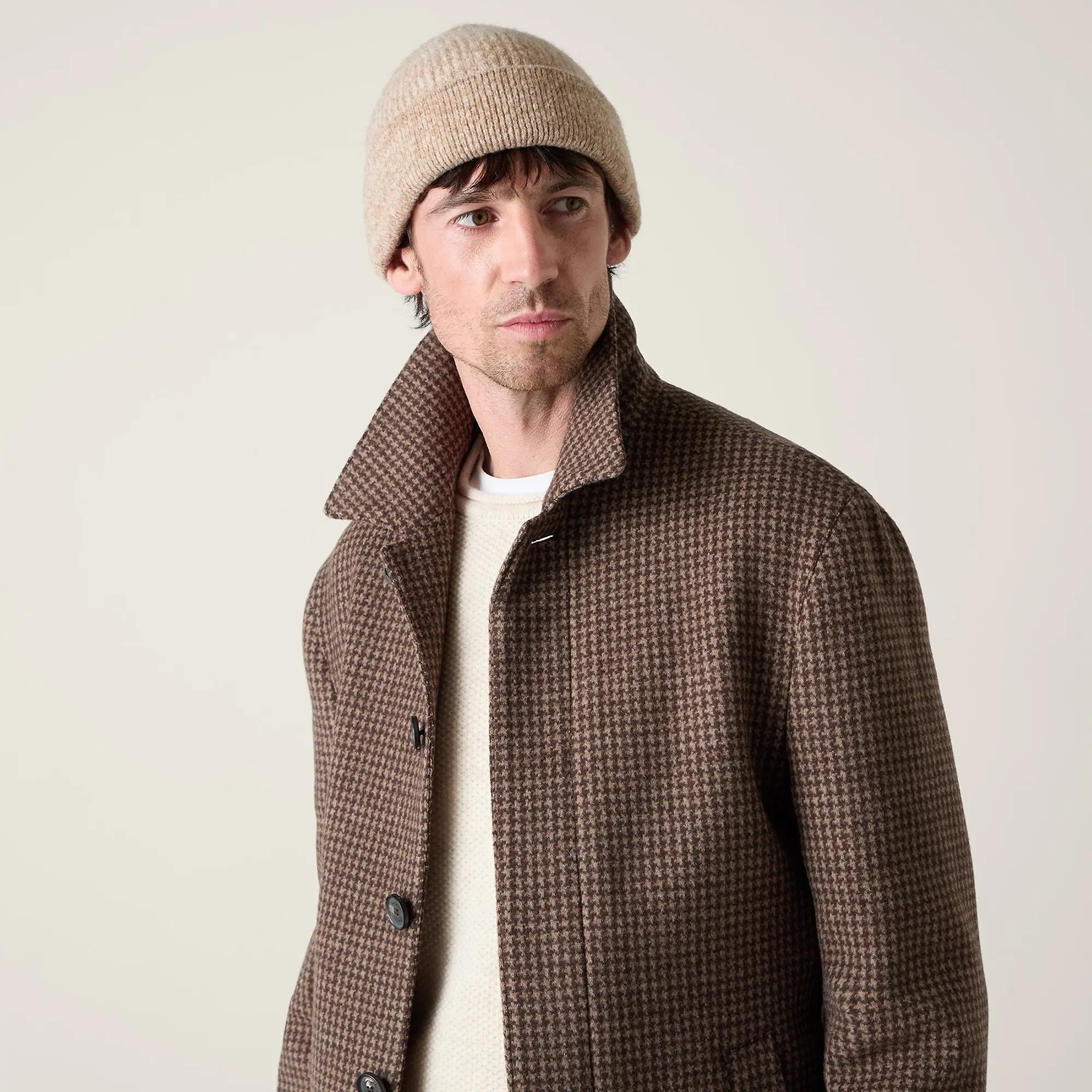 Product image 3 of 4 of Oliver Sweeney Men's Denton Beanie Hat - Camel
