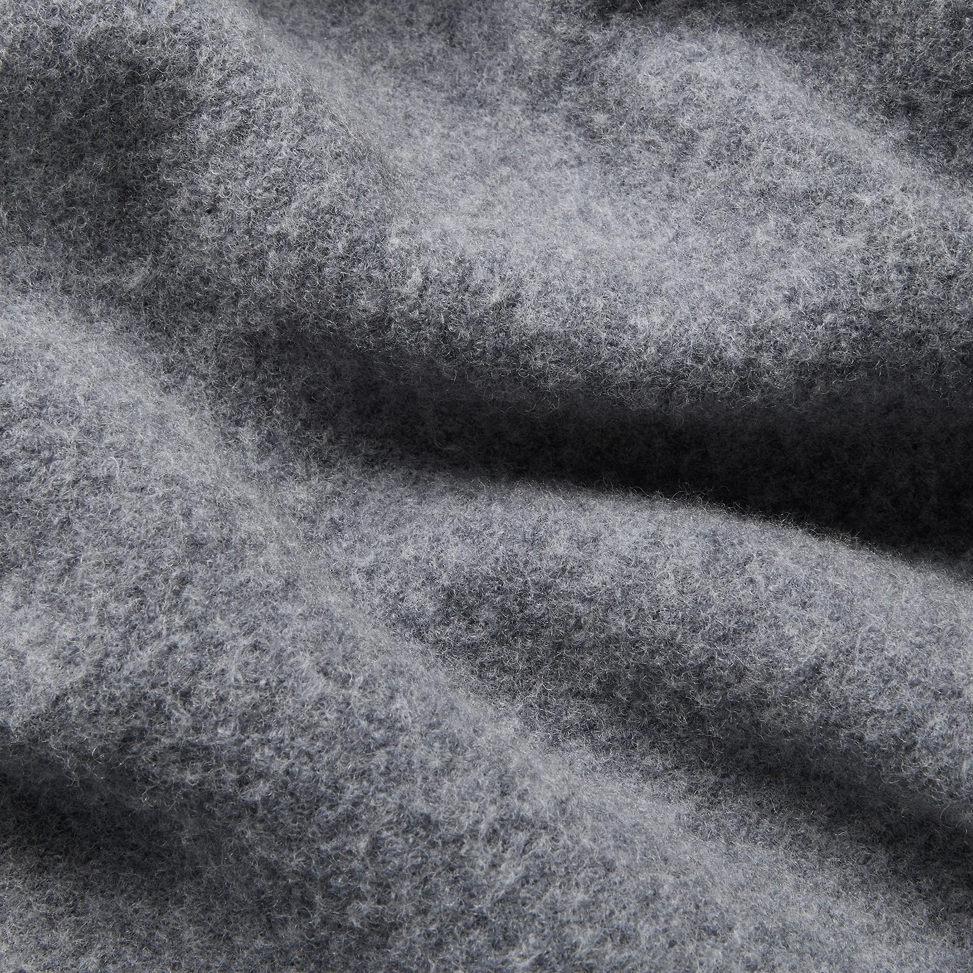 Product image 7 of 7 of Oliver Sweeney Men's Lanark Boiled Merino Wool Bomber Jacket - Grey