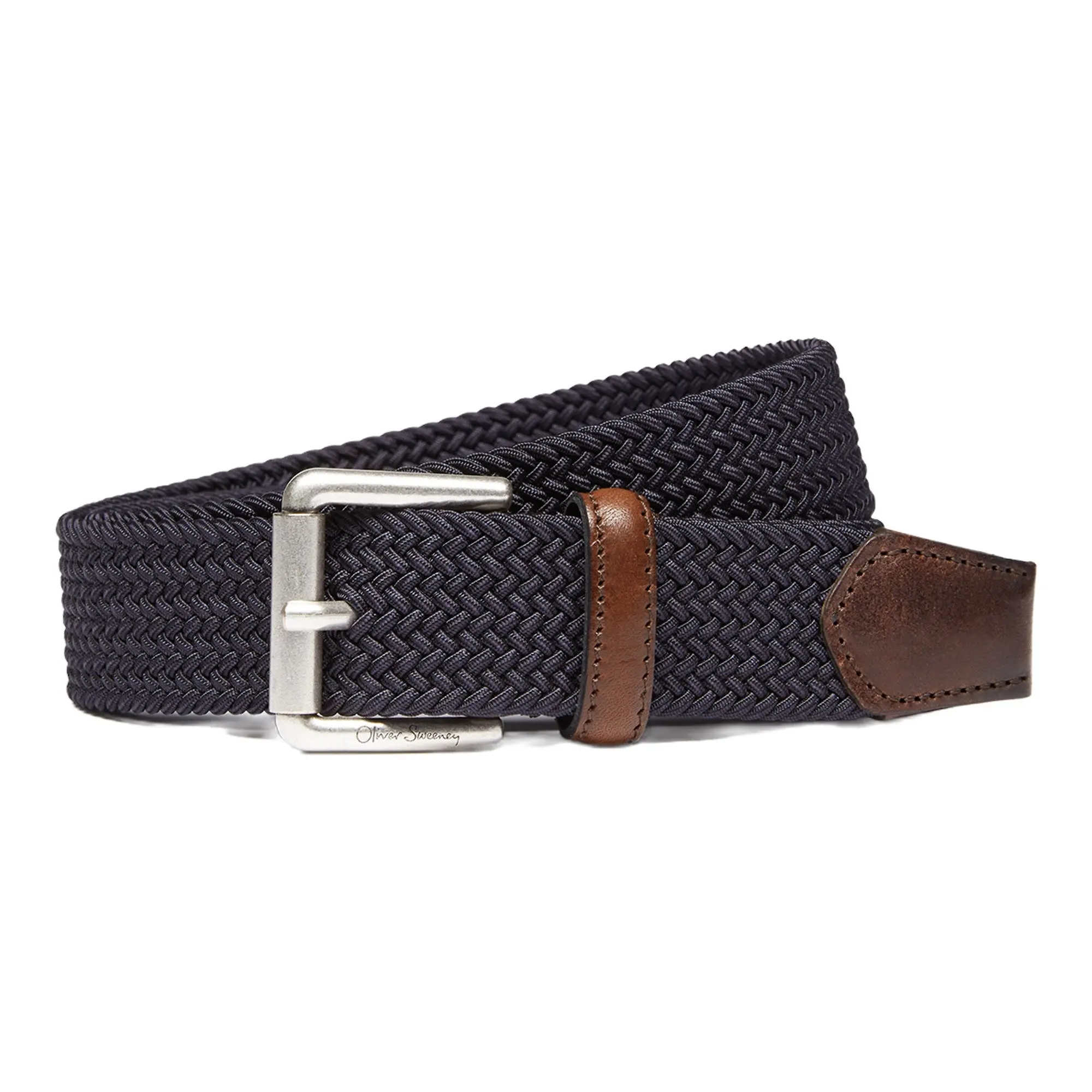 Product image 1 of 3 of Oliver Sweeney Men's Sorico Woven Belt - Navy