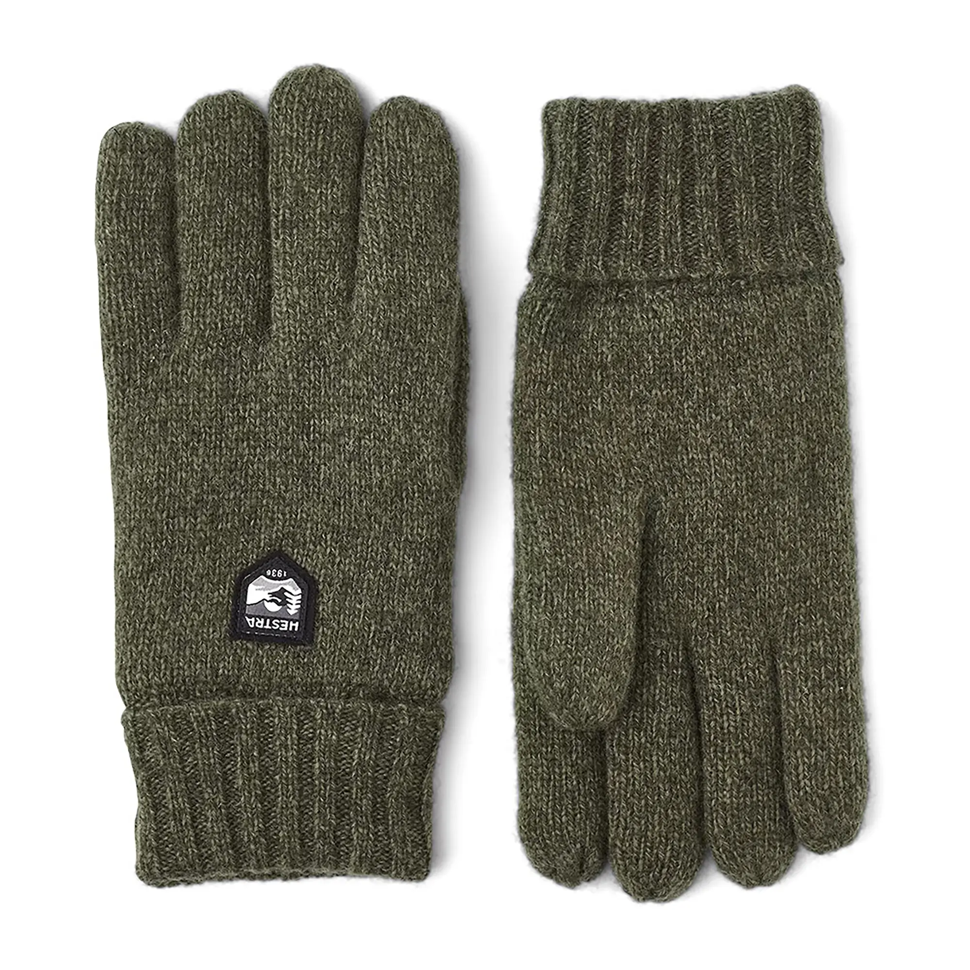 Product image 1 of 2 of Hestra Basic Wool Knitted Gloves - Olive