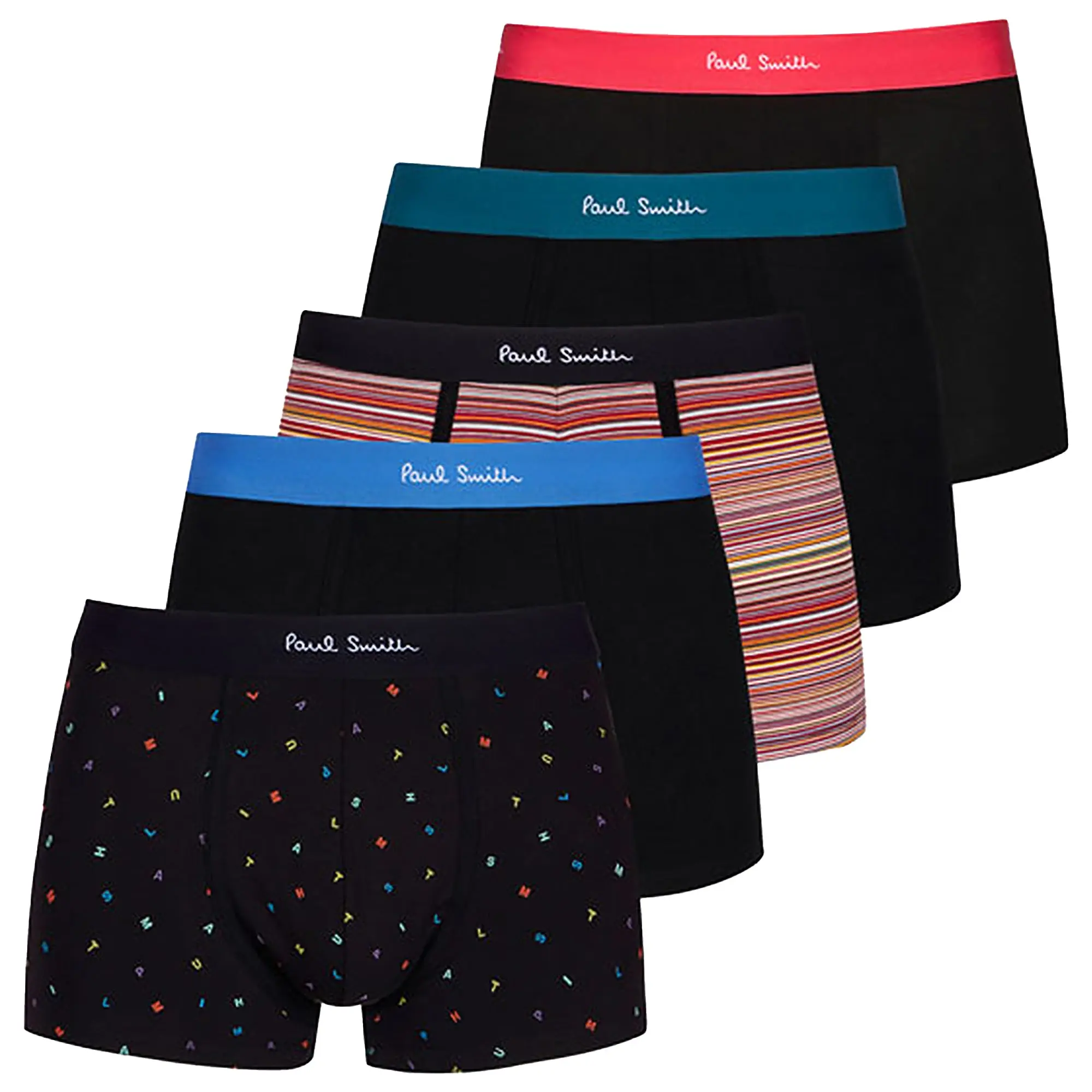 Product image 1 of 6 of Paul Smith Men's 5 Pack Trunks - Mix
