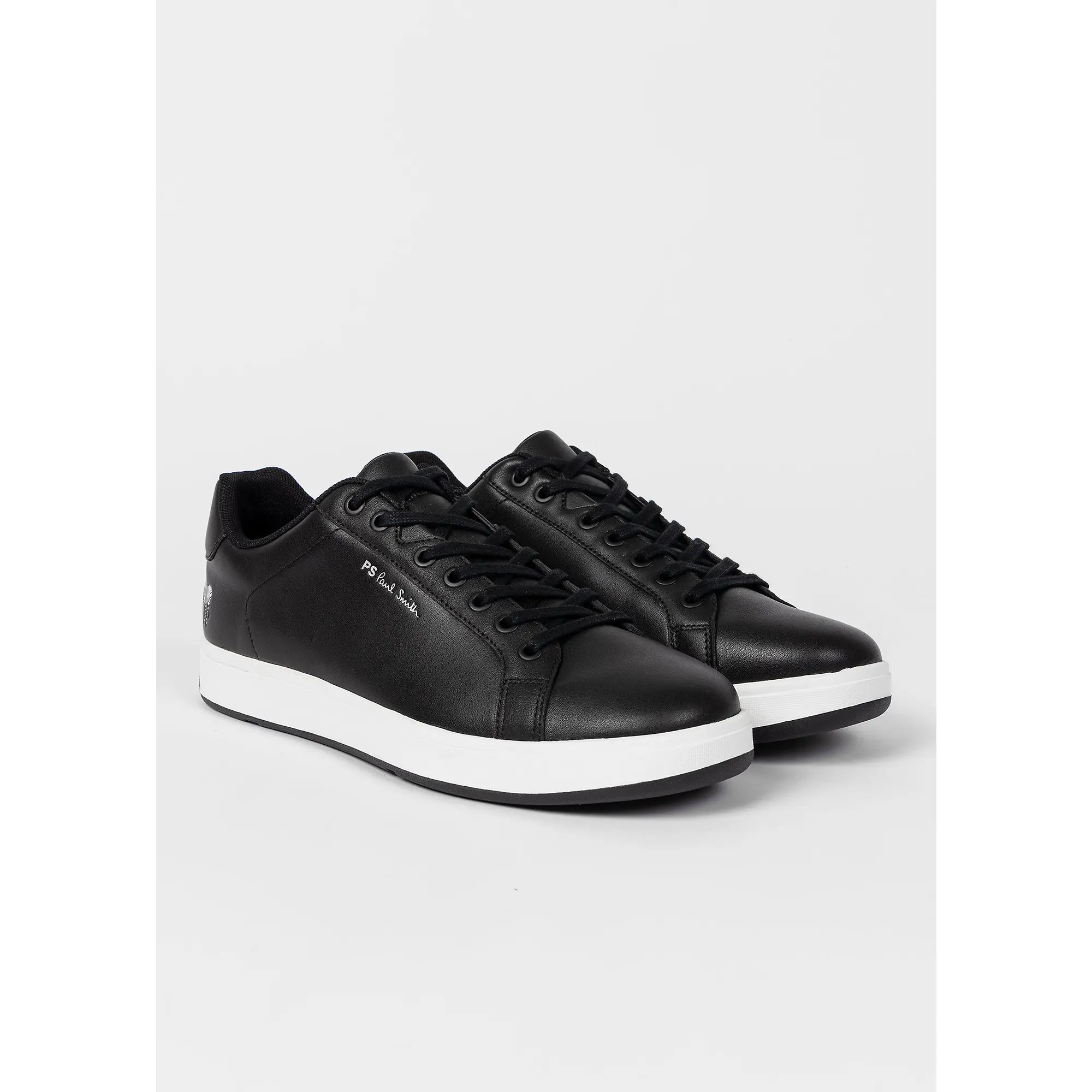 Product image 4 of 6 of Paul Smith Men's Albany Zebra Trainers - Black Leather