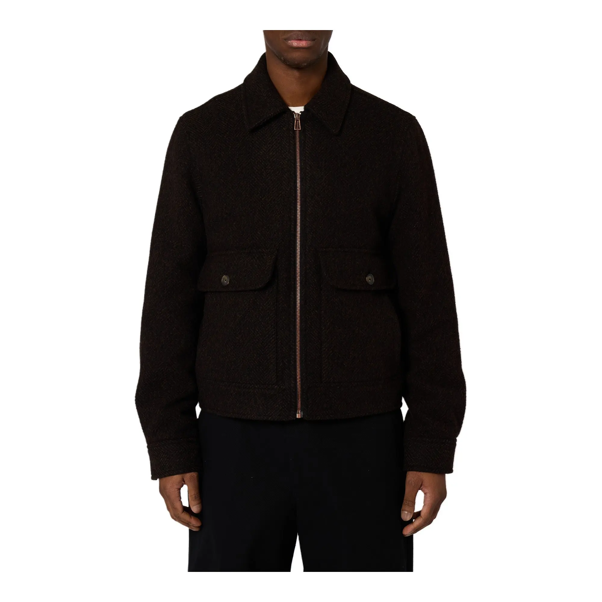 Product image 1 of 3 of Paul Smith Men's Harrington Jacket - Brown