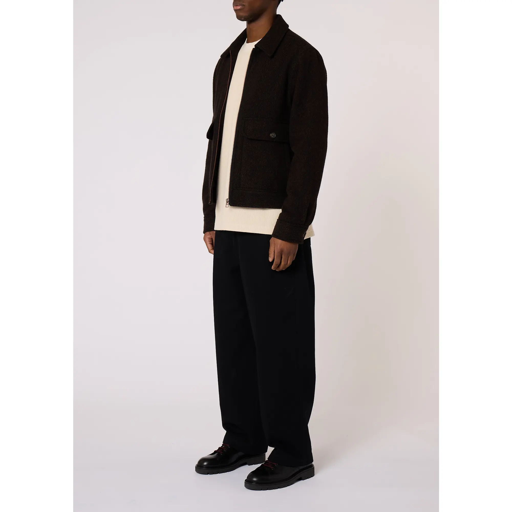 Product image 3 of 3 of Paul Smith Men's Harrington Jacket - Brown
